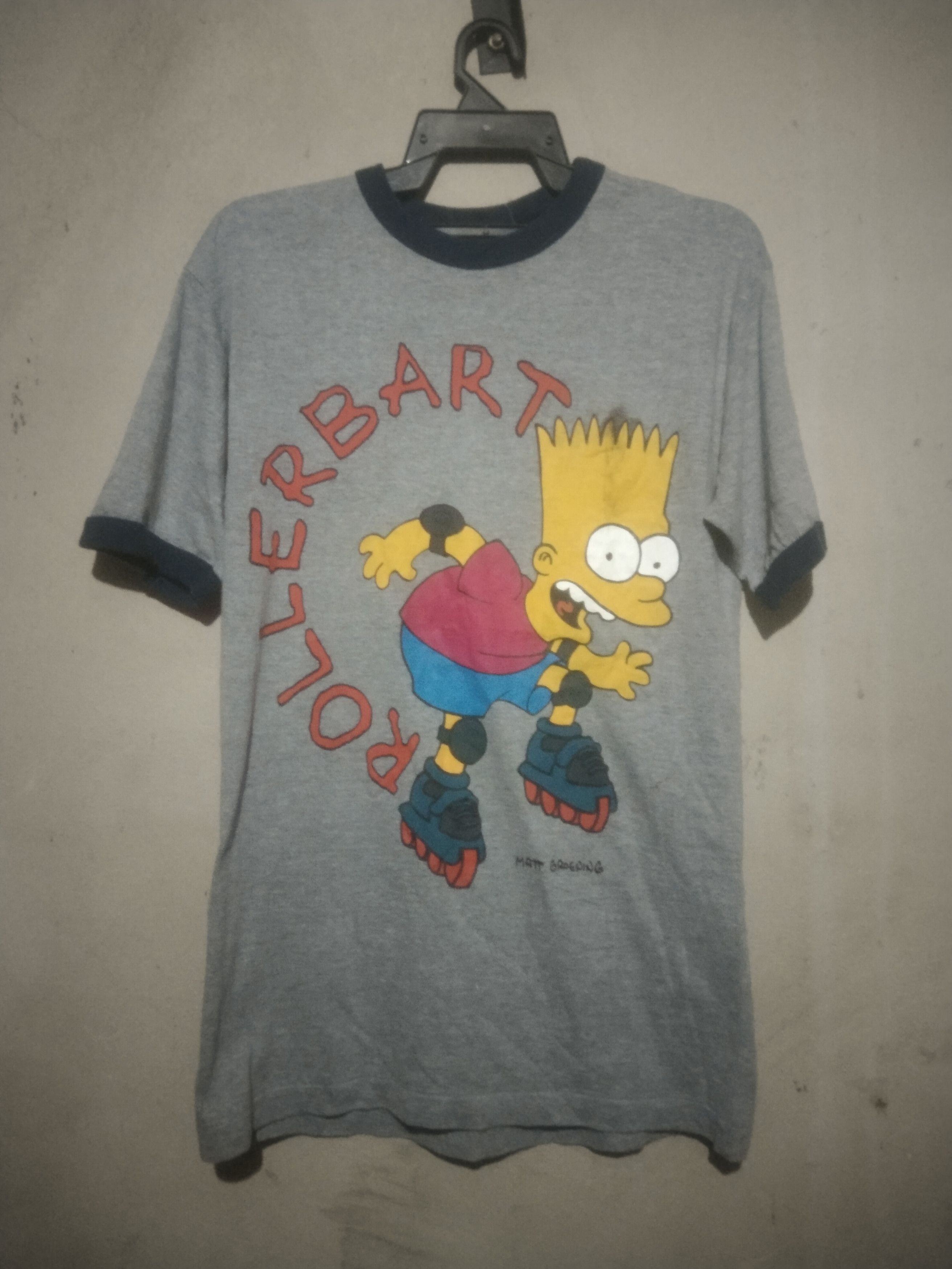 Cartoon Network × The Simpsons Bart Simpson ringer T-Shirt Size US M / EU 48-50 / 2 - 1 Thumbnail