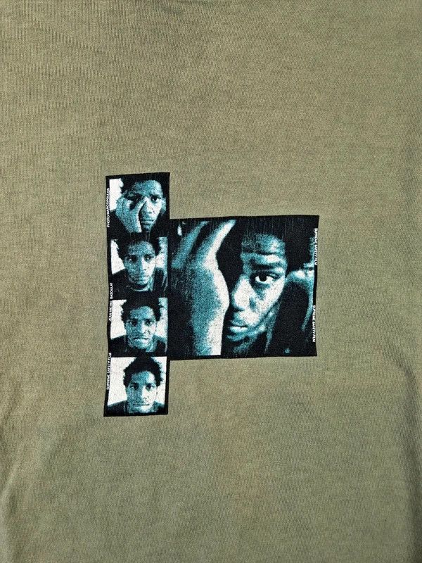 Supreme Supreme Men's Khaki Green Basquiat Tee 1996 T-Shirt Size M Size US M / EU 48-50 / 2 - 3 Thumbnail