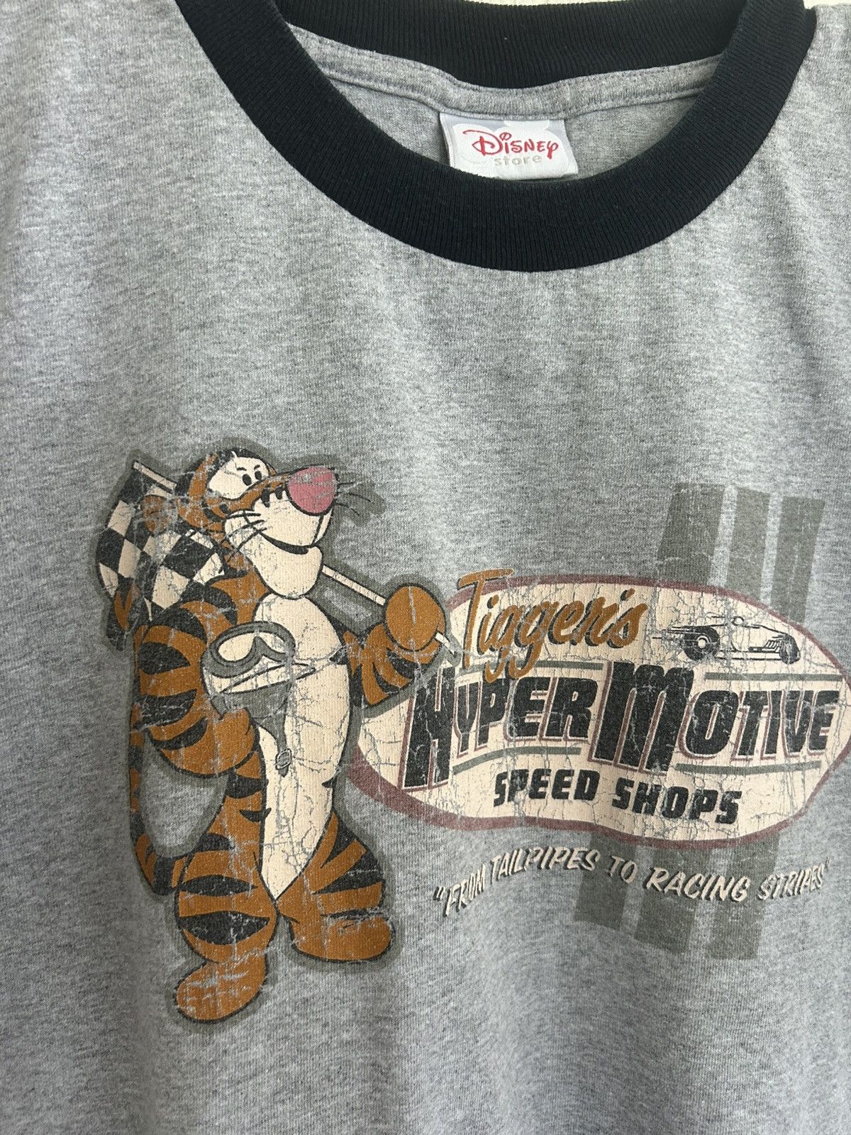 Disney Disney Tigger’s Hyper Motive Speed Shops Ringer T-shirt Size US L / EU 52-54 / 3 - 3 Thumbnail