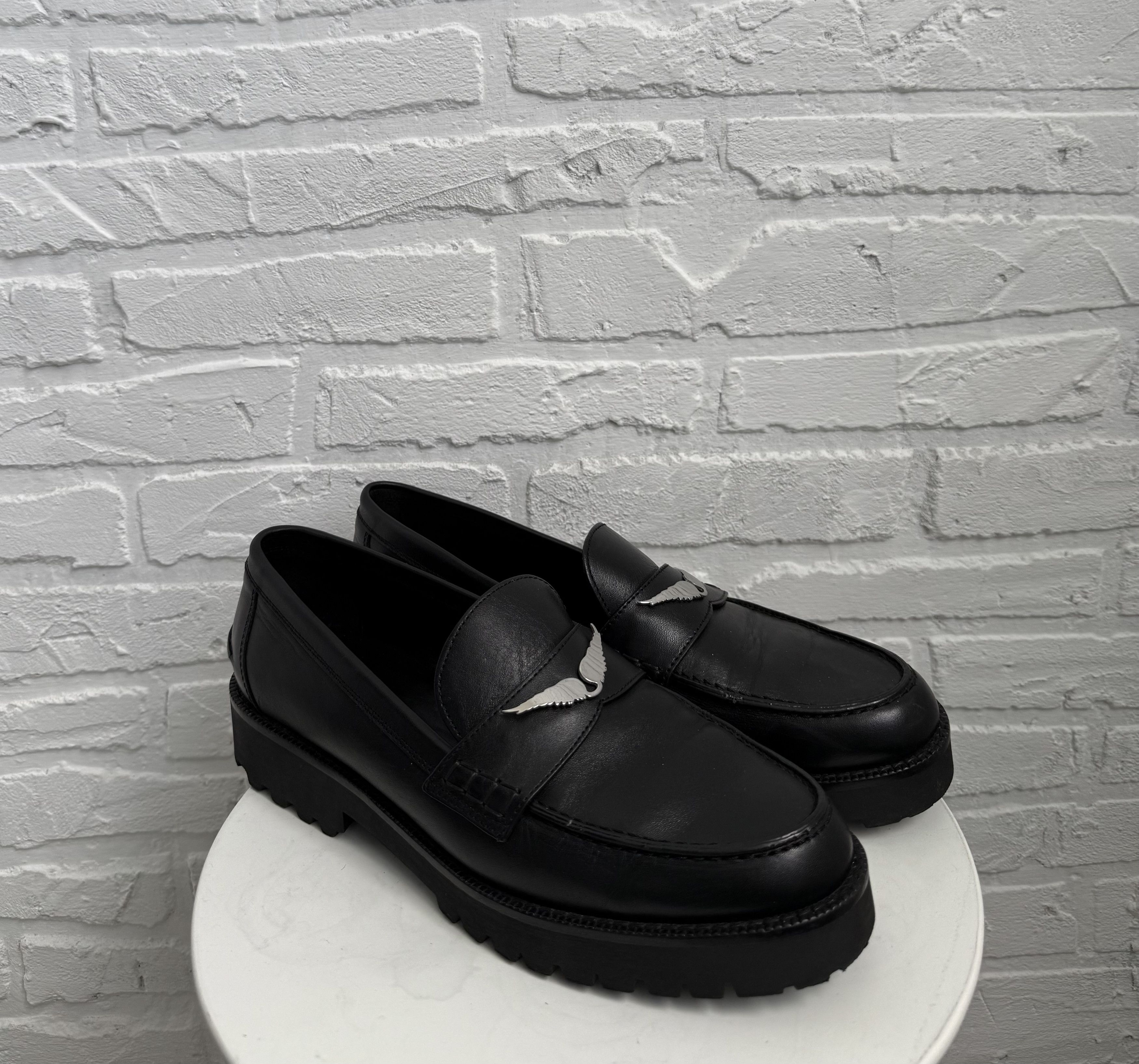 Zadig & Voltaire Zadig & Voltaire Joecassin Loafers Wing Charm Chunky Size US 8 / EU 41 - 1 Thumbnail