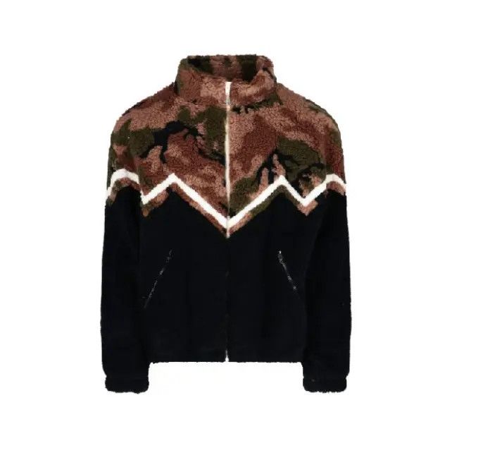 Celine o1w1db10324 Fleece Sweatshirt in Black/Brown Size US S / EU 44-46 / 1 - 1 Thumbnail