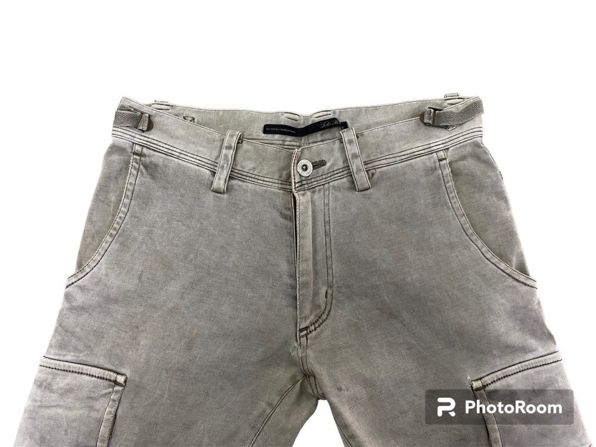 Tete Homme 🔥 Very Rare Vintage Tete Homme Issey Miyake Biker Cargo Pant Size US 28 / EU 44 - 3 Thumbnail
