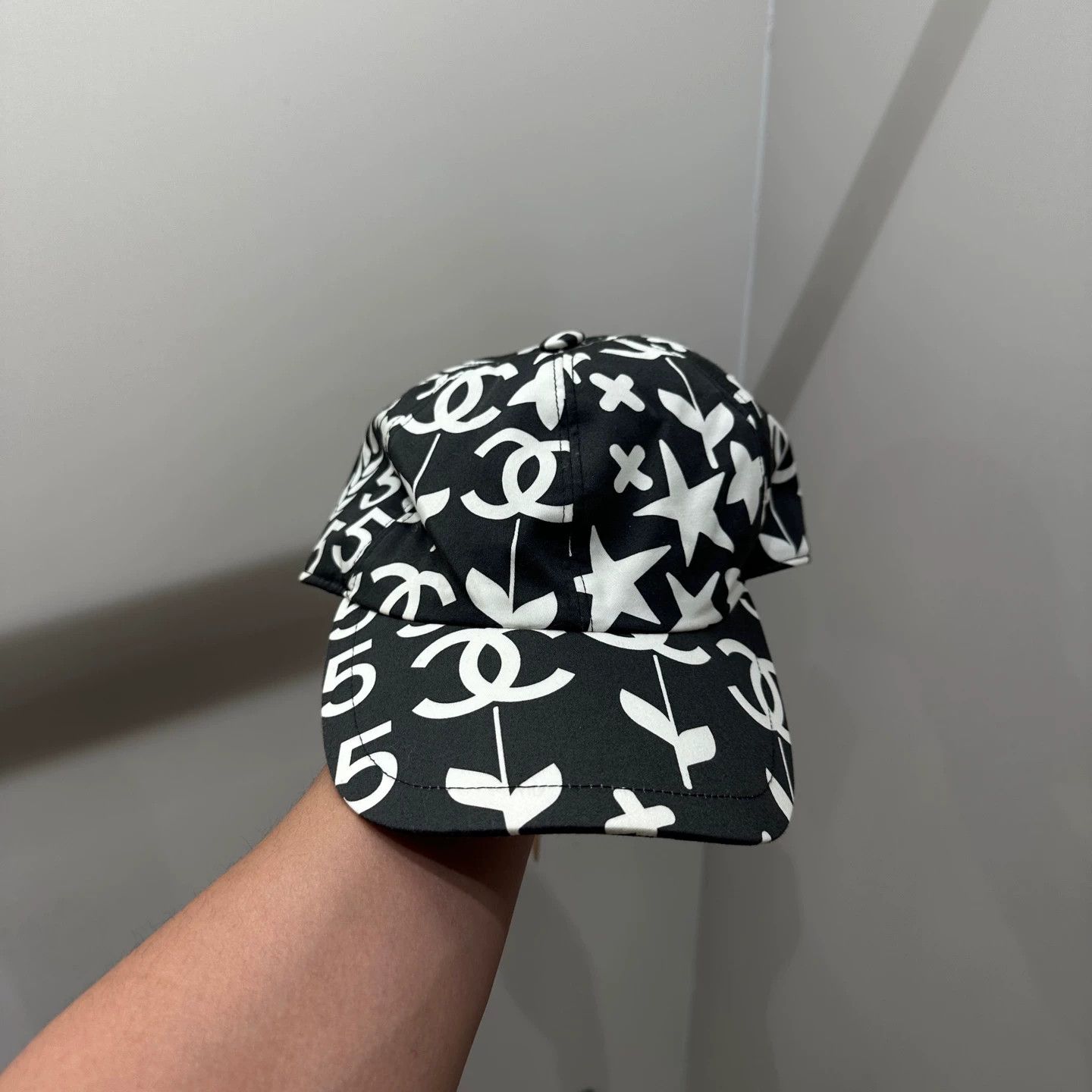 Chanel Chanel mar480 CC allover print baseball cap Size ONE SIZE - 3 Thumbnail