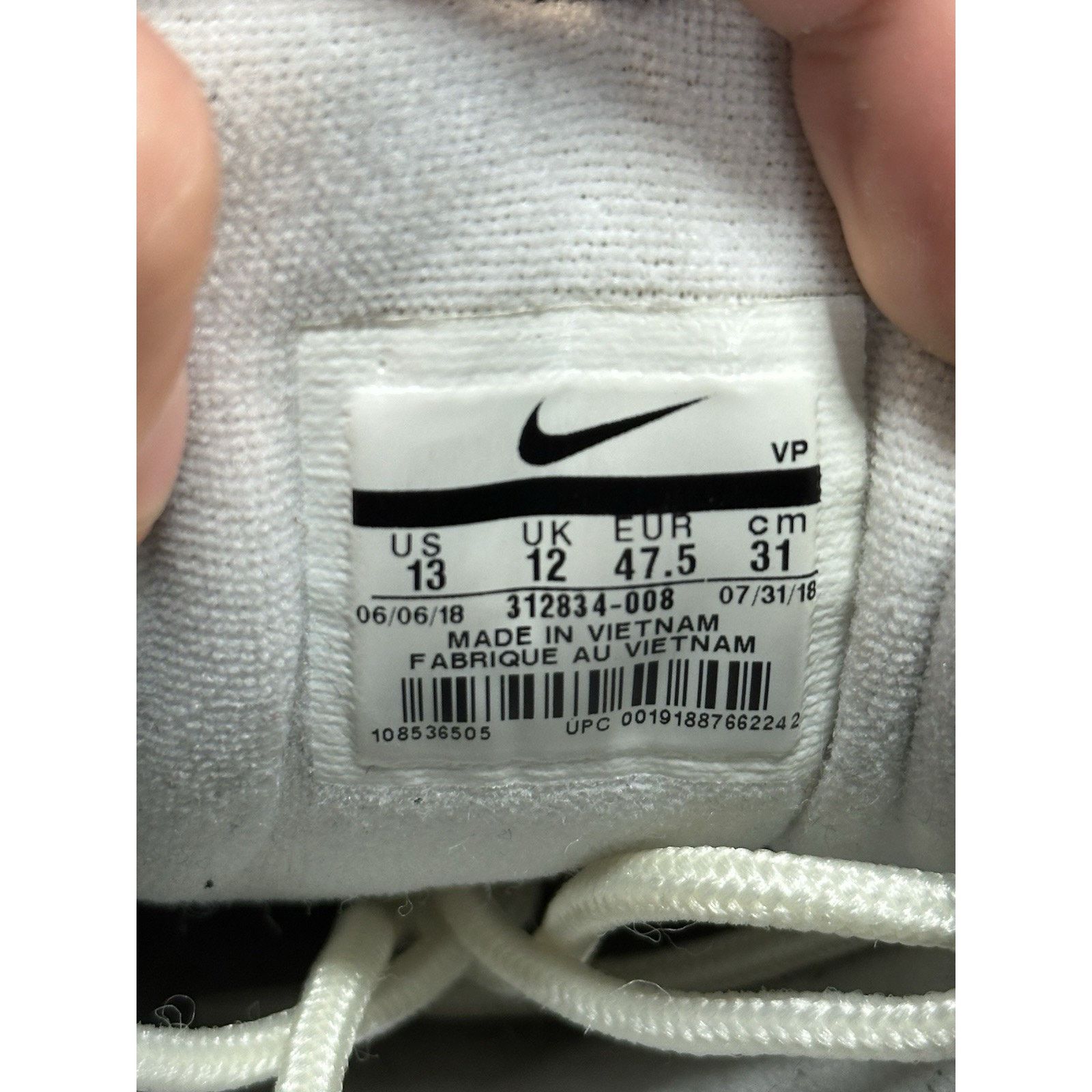 Nike Nike Air Max 97 Premium Black White - Size 13 Size US 13 / EU 46 - 7 Thumbnail