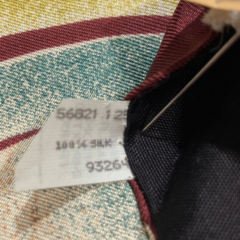 Other Vintage Abstract Retro 80’s 90’s Silk Wide Short Necktie 56” Size ONE SIZE - 3 Thumbnail