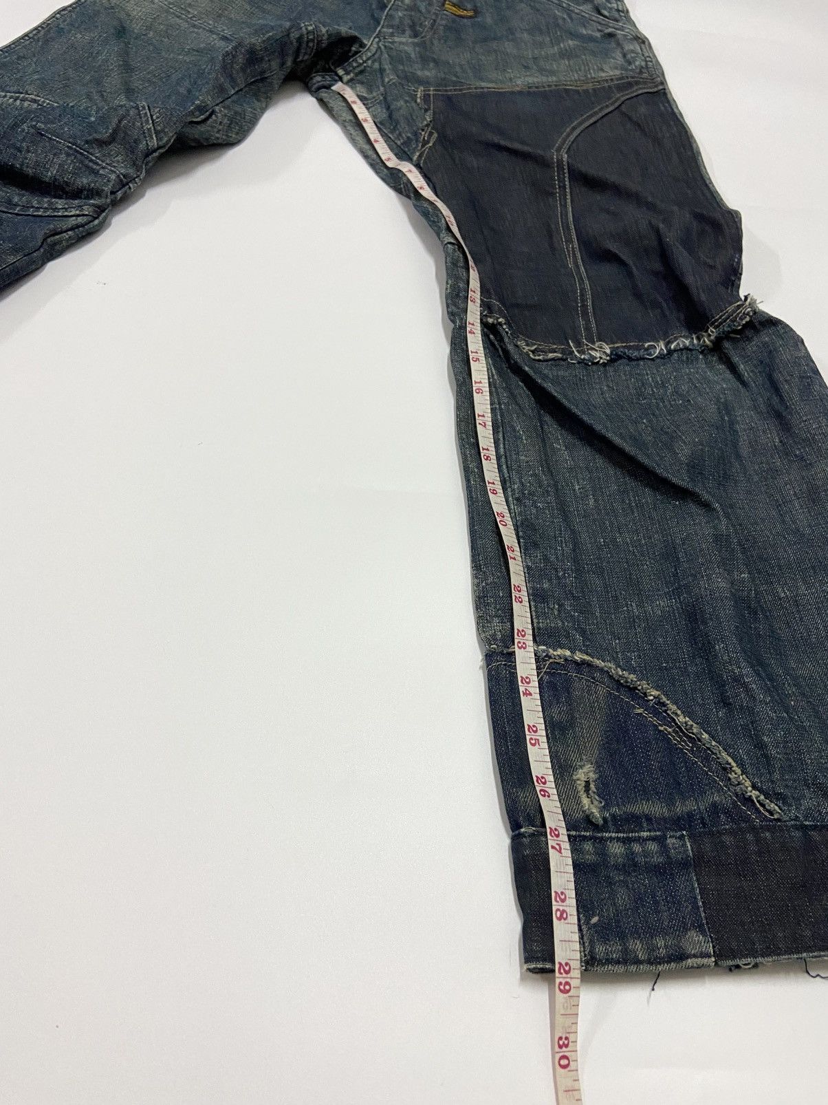 G-Star G STAR RAW DISTRESSED BAGGY JEANS Size US 32 / EU 48 - 8 Thumbnail