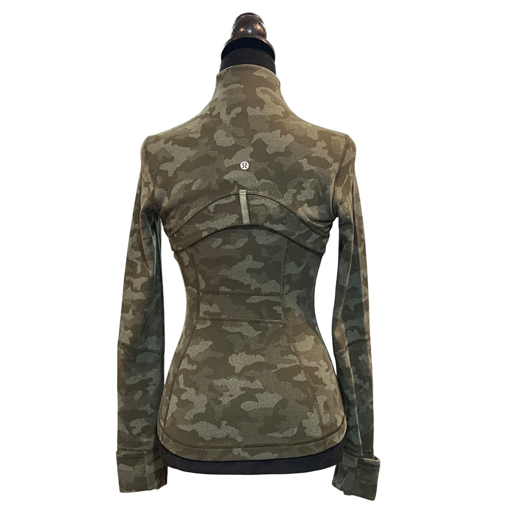 Lululemon Lululemon Define Jacket LuonHeritage Camo Dark Olive Green T Size XS / US 0-2 / IT 36-38 - 7 Thumbnail