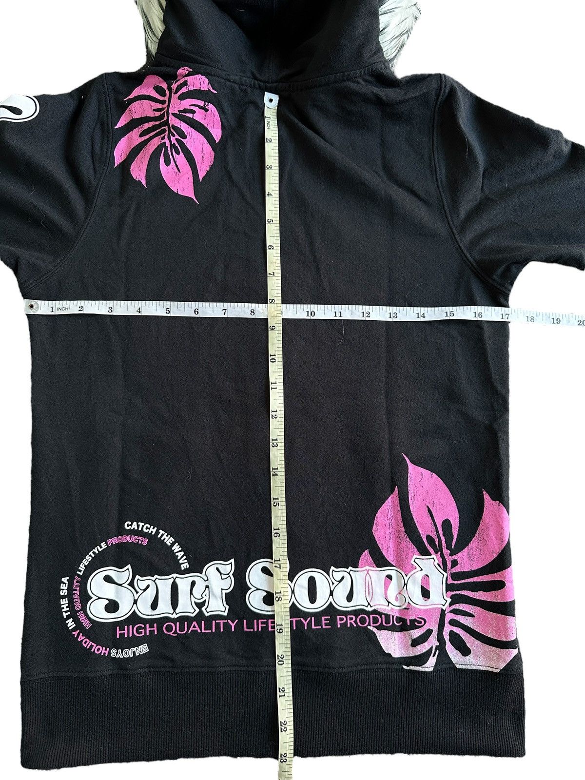 Hysteric Glamour VINTAGE SURF SOUND TURTLE POEM Fur Zip HOODIE LGB STYLE Size S / US 4 / IT 40 - 7 Thumbnail