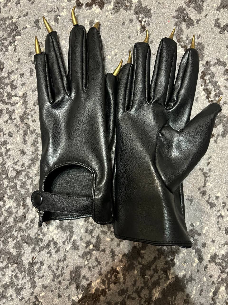 Japanese Brand × Vintage Y2k custome Glove dragon claws opium leather style claws Size ONE SIZE - 4 Thumbnail