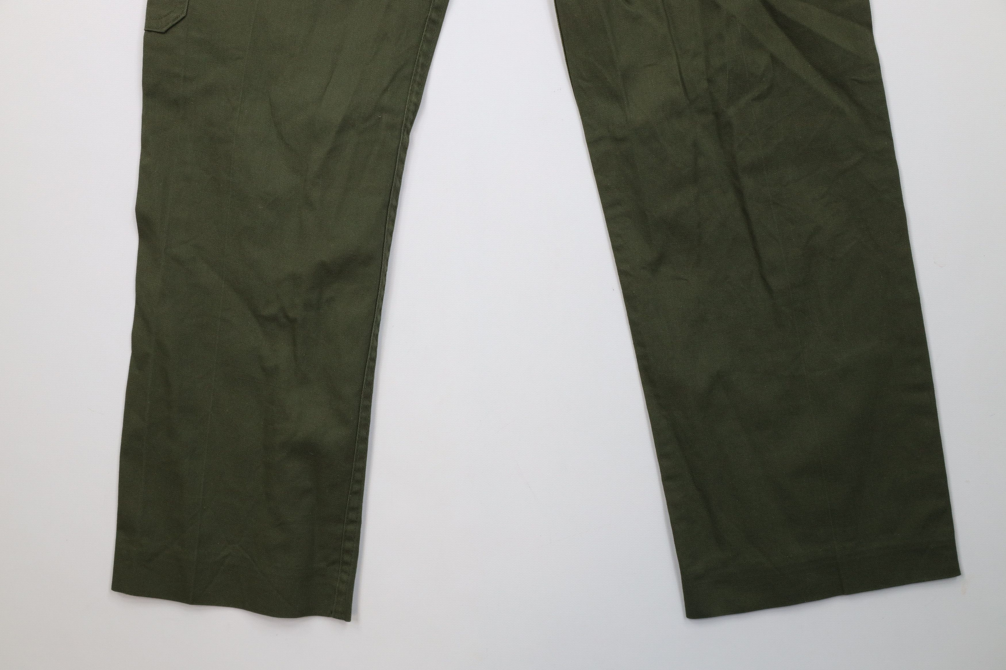 Vintage Vintage 70s Streetwear Military Style Utility Cargo Pants Size US 30 / EU 46 - 10 Thumbnail