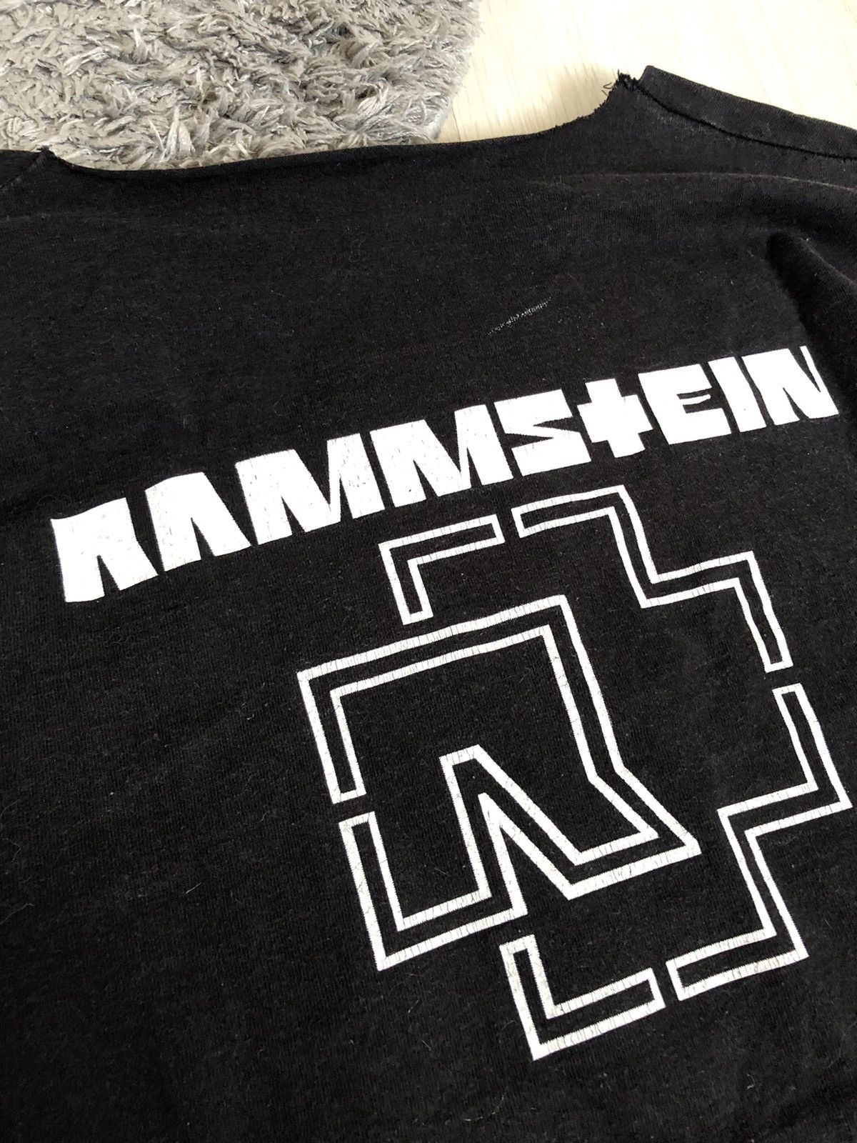 Band Tees × Vintage Vintage Rammstein Rosenrot Distressed T Shirt Size US M / EU 48-50 / 2 - 4 Thumbnail