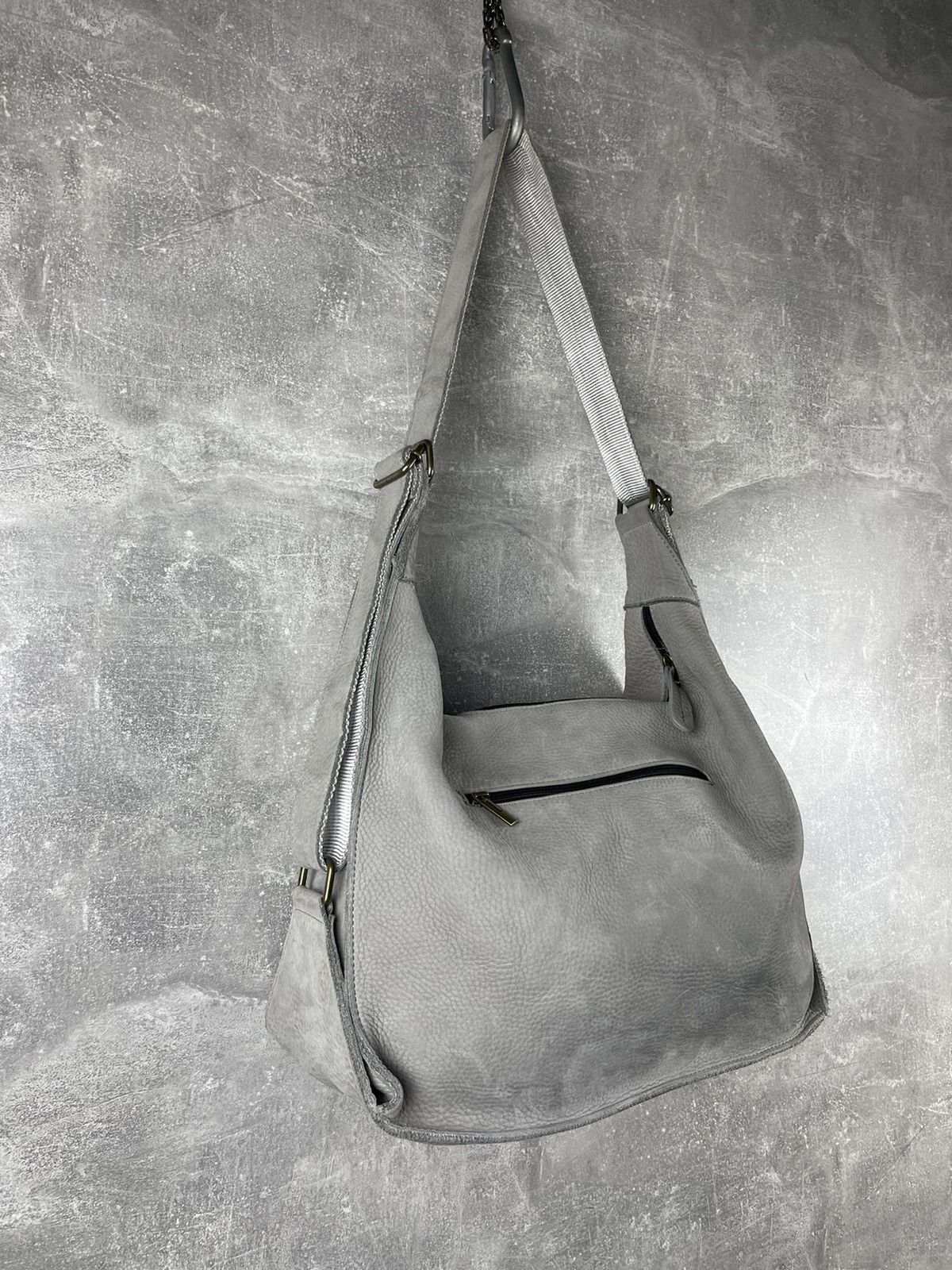 Vintage Deconstructing PatchWork Artisanal IT Leather Shoulder Bag Size ONE SIZE - 5 Thumbnail