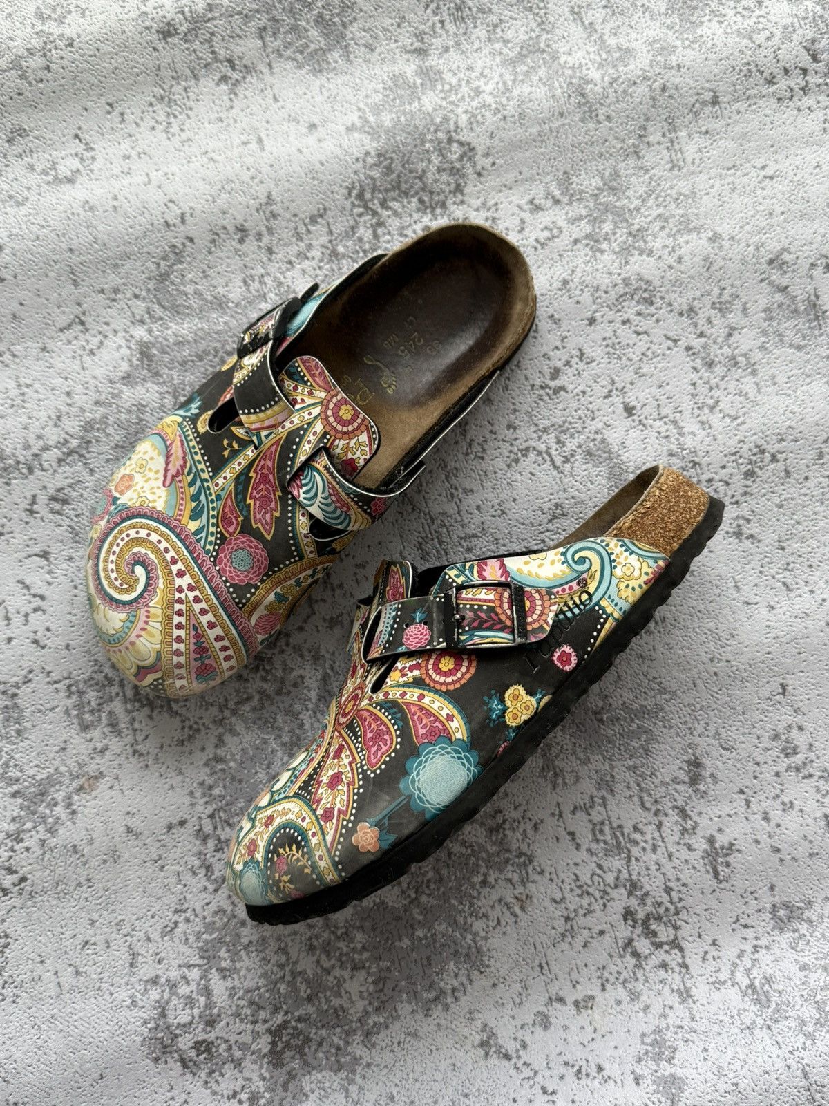Birkenstock × Vintage Vintage Birkenstock Boston x Papillio Sandals Size US 8 / IT 38 - 5 Thumbnail