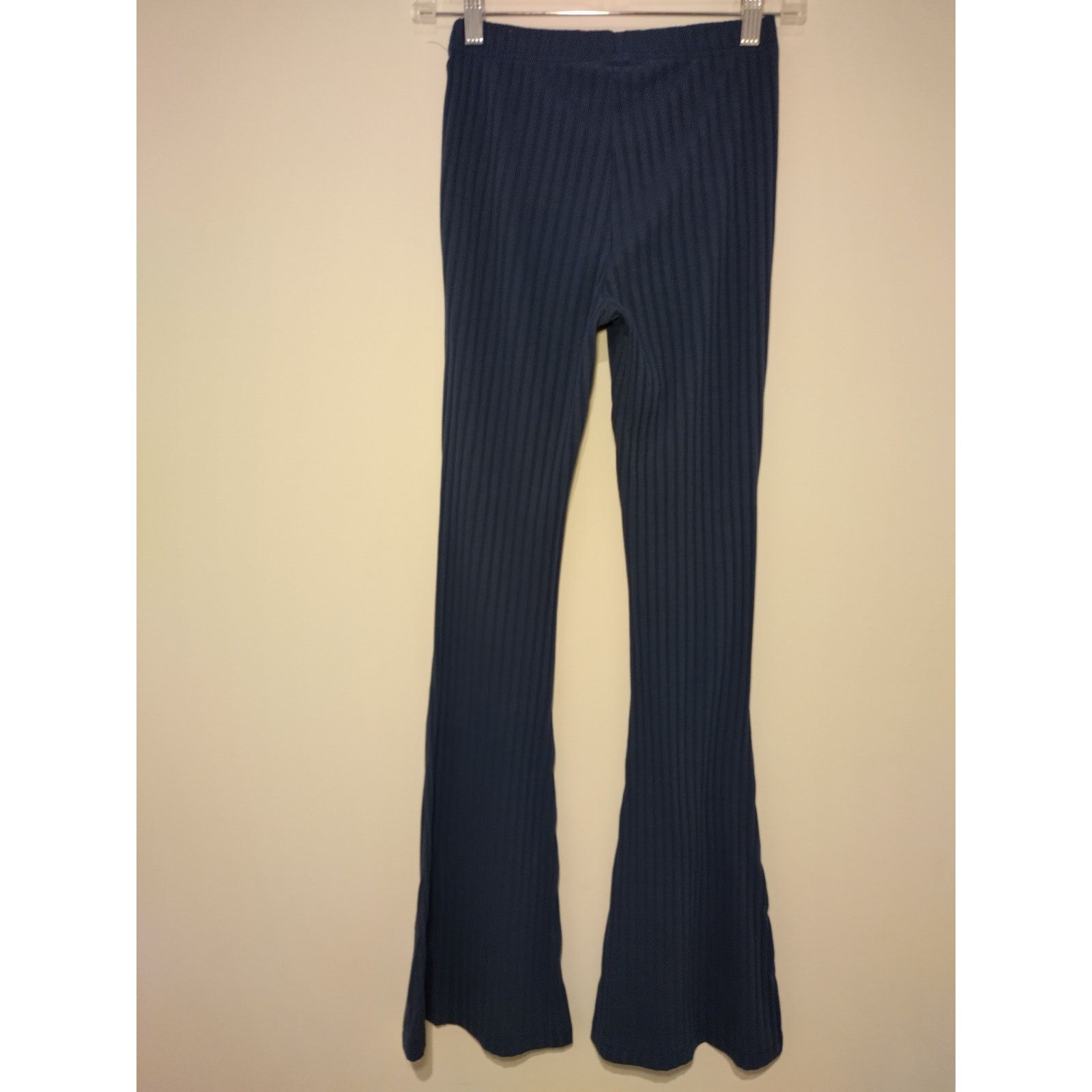 Forever 21 Forever 21 Women Flared Pants High Rise Waist Pinstripe Size 22" - 2 Thumbnail