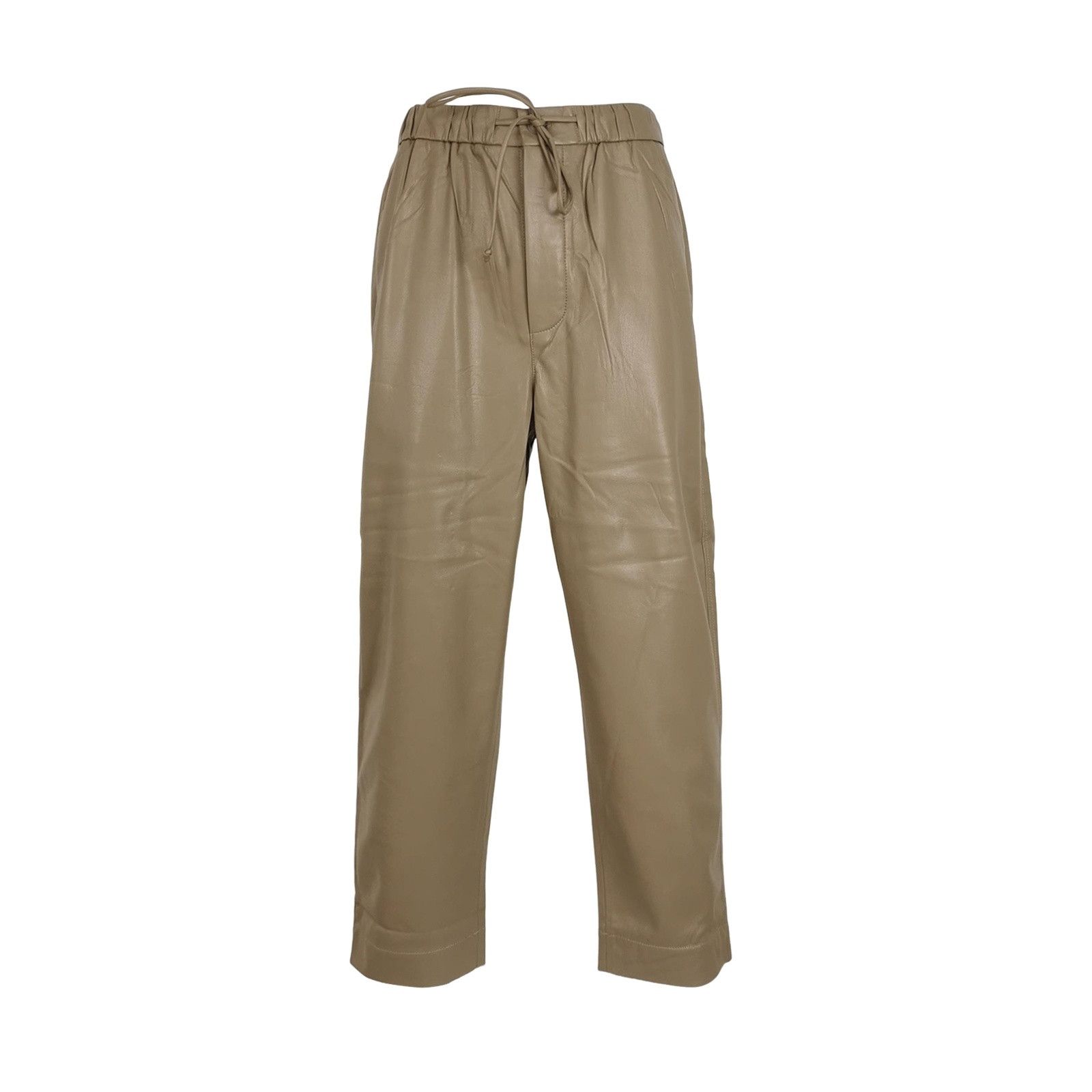 Nanushka Nanushka Vegan Leather Drawstring Casual Pants Size M Size US 32 / EU 48 - 1 Thumbnail