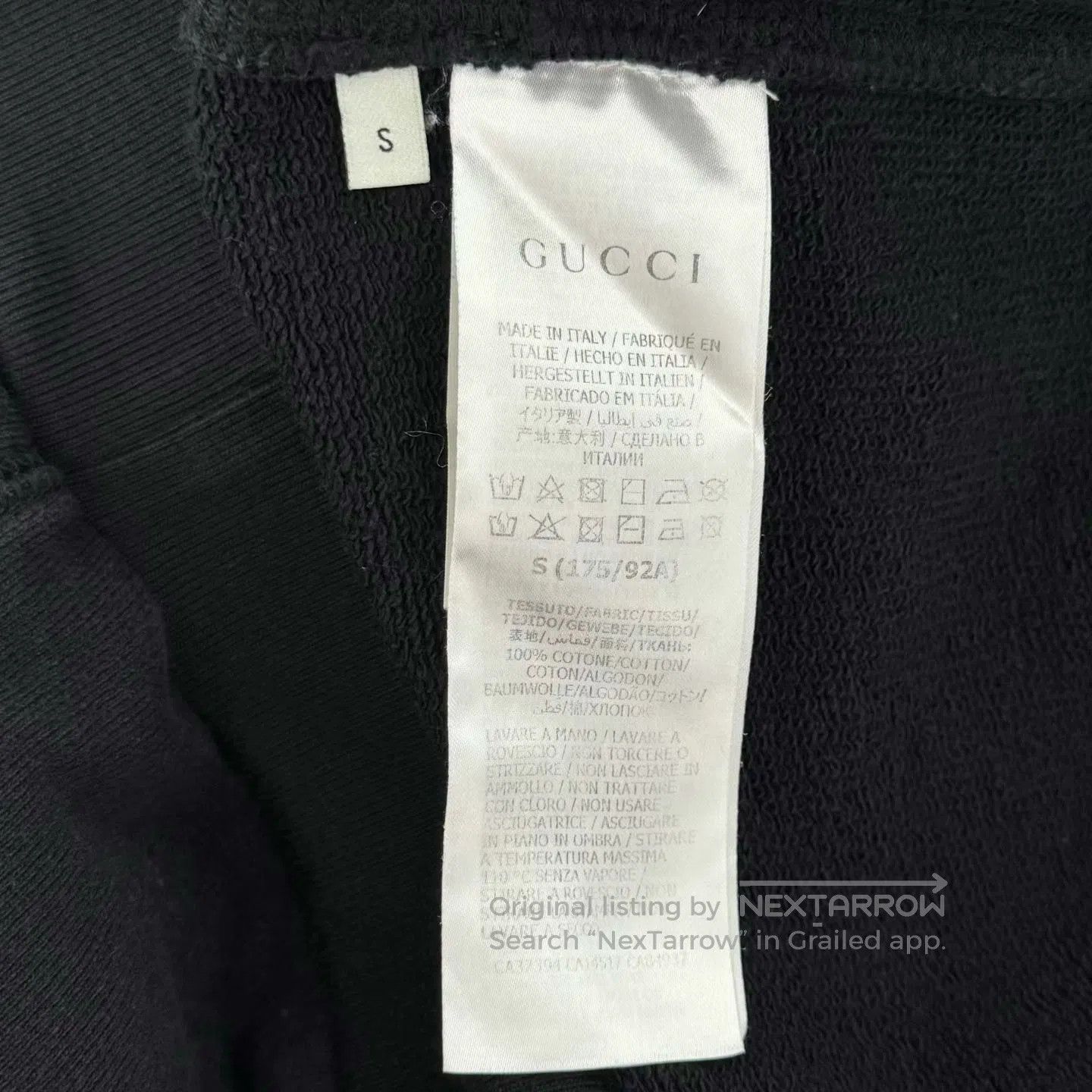 Gucci gucci fake logo sweatshirt size small. Size US S / EU 44-46 / 1 - 5 Thumbnail