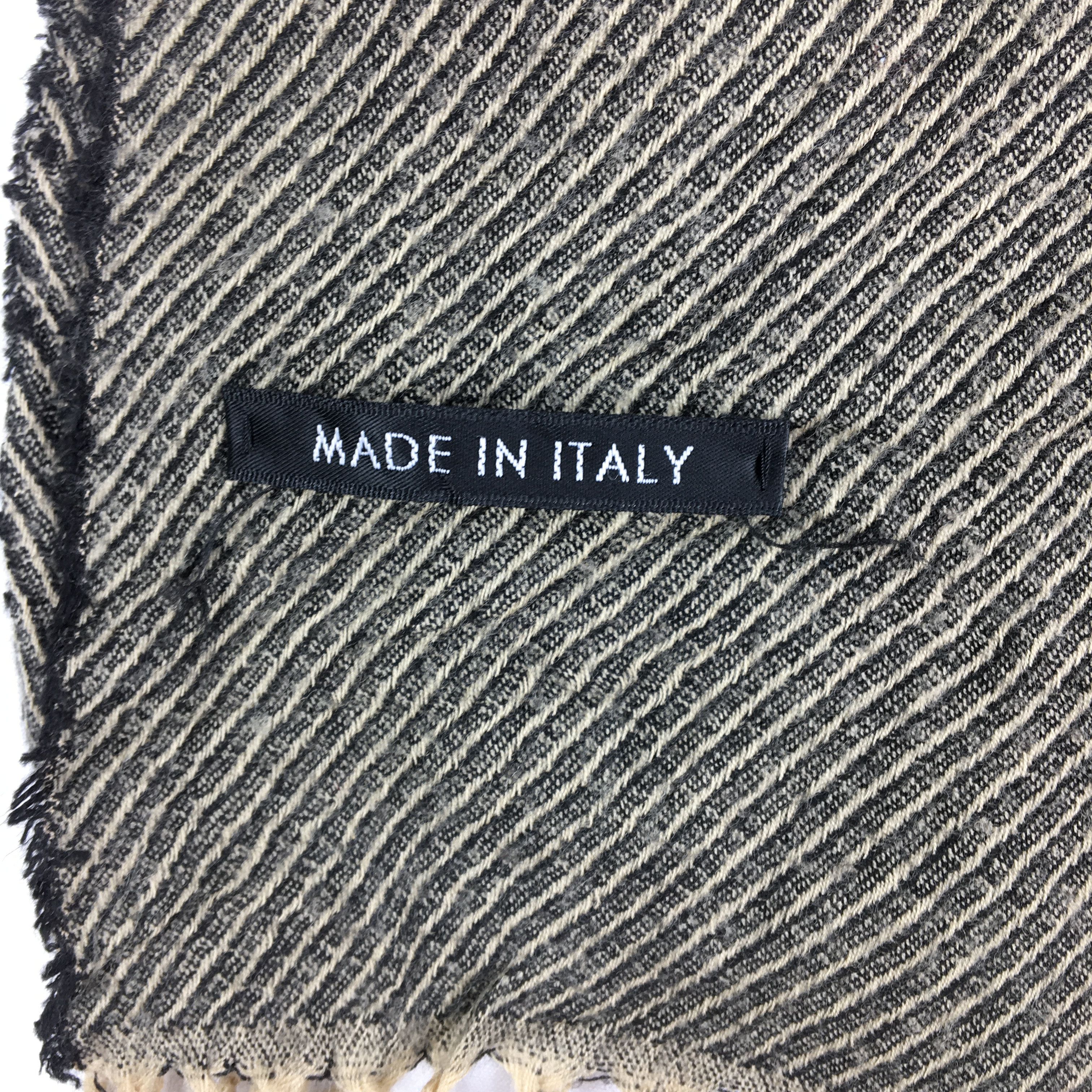Vintage Vintage Tweed Scarf Muffler Wool Cashmere Scarves Size ONE SIZE - 4 Thumbnail
