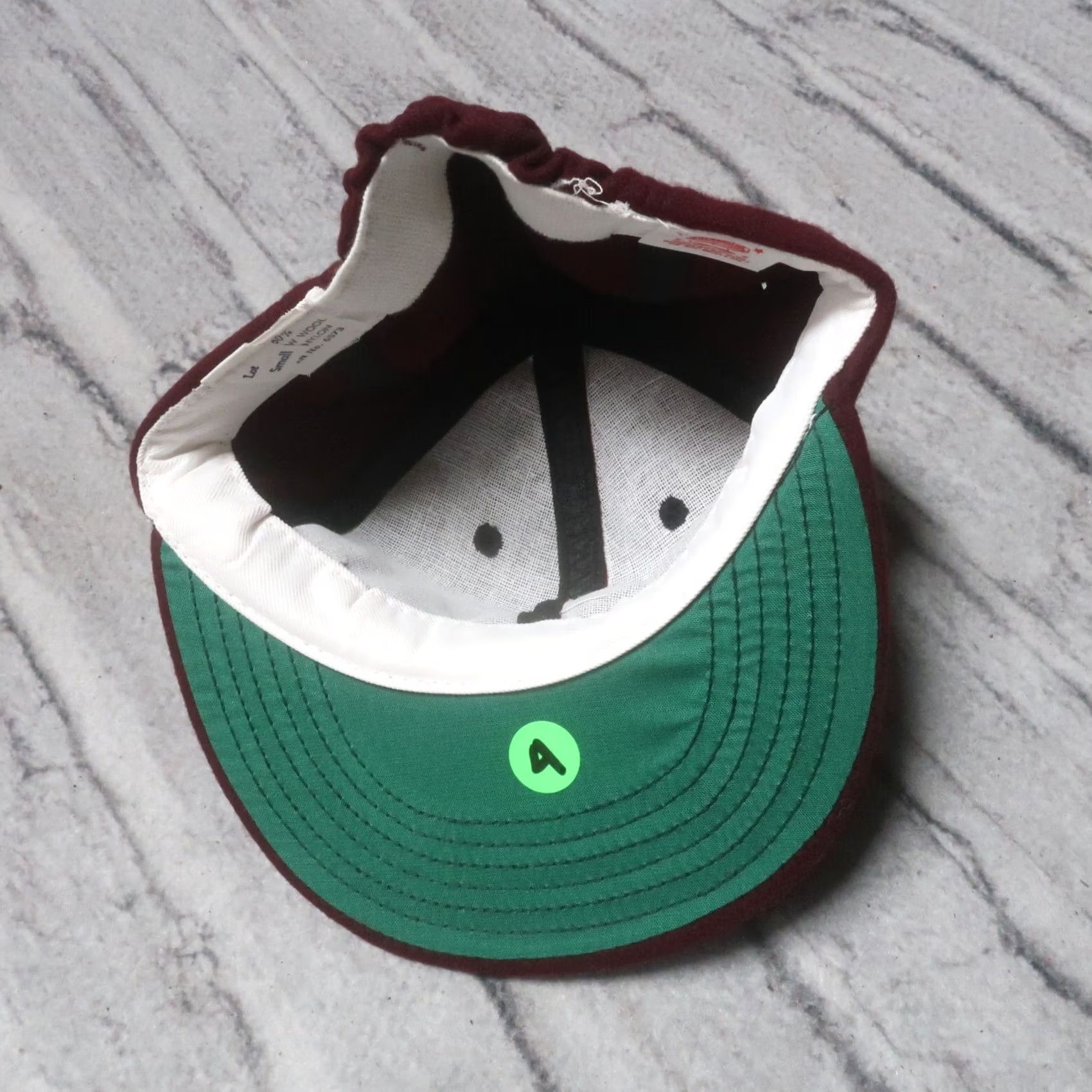 Vintage VINTAGE Intersteller Wool Baseball Hat Cap S Maroon Mens Hat Size ONE SIZE - 7 Thumbnail