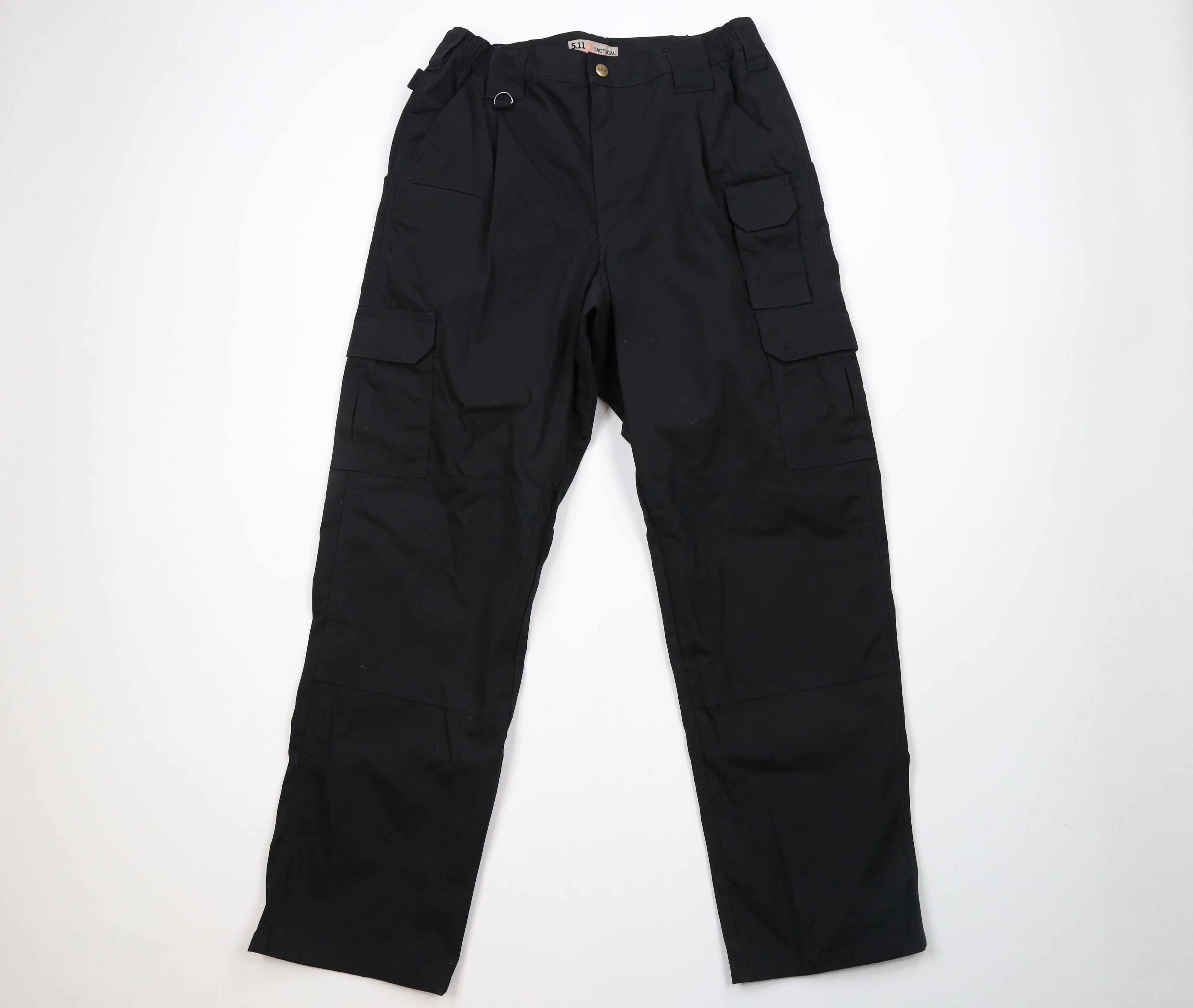 Vintage 5.11 Tactical Series Ripstop Double Knee Cargo Pants Black Size US 34 / EU 50 - 1 Thumbnail