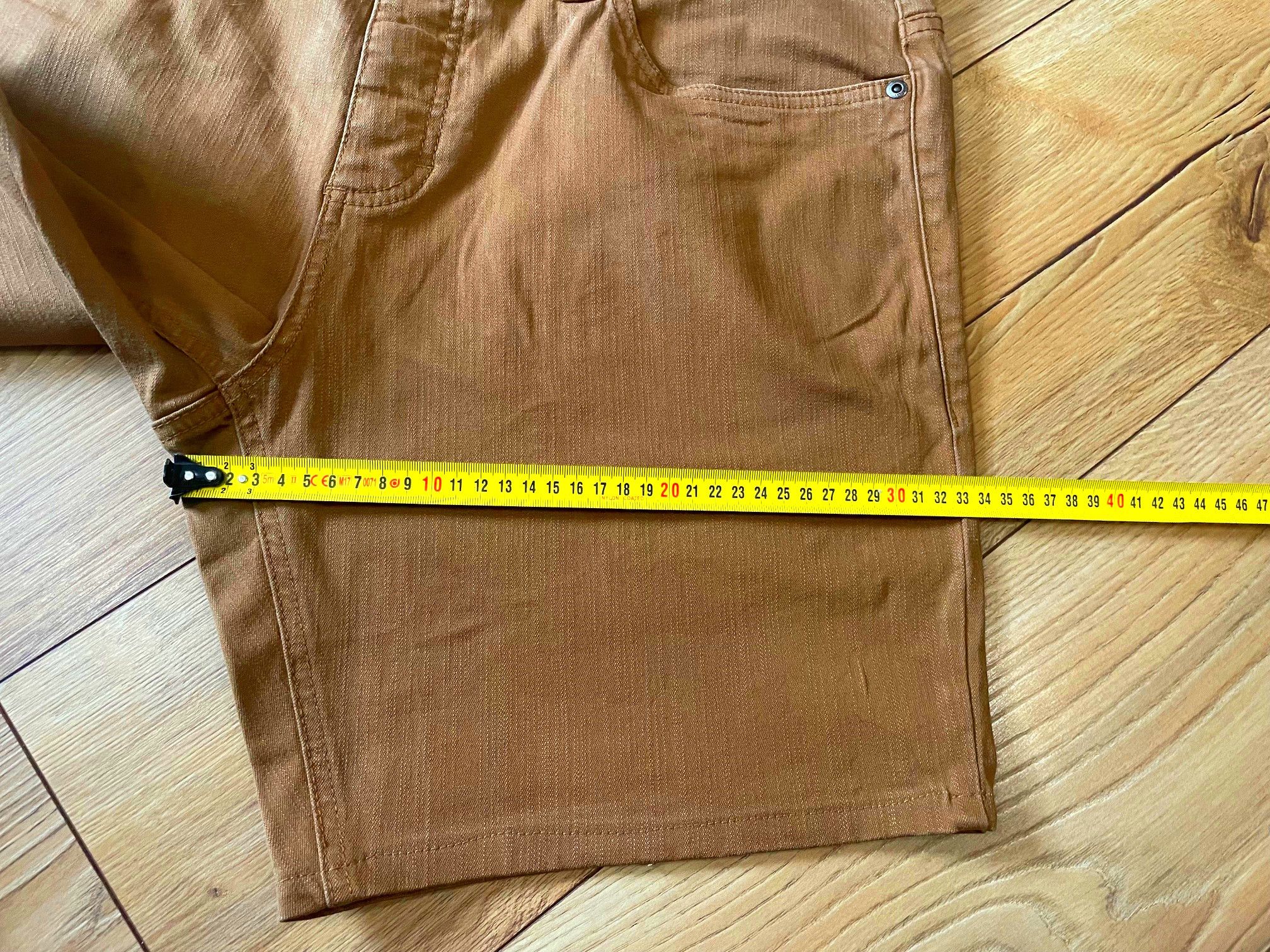 Rainbow Men's elastic denim shorts Rainbow 3XL/W40 foxy brown Size US 40 / EU 56 - 4 Thumbnail