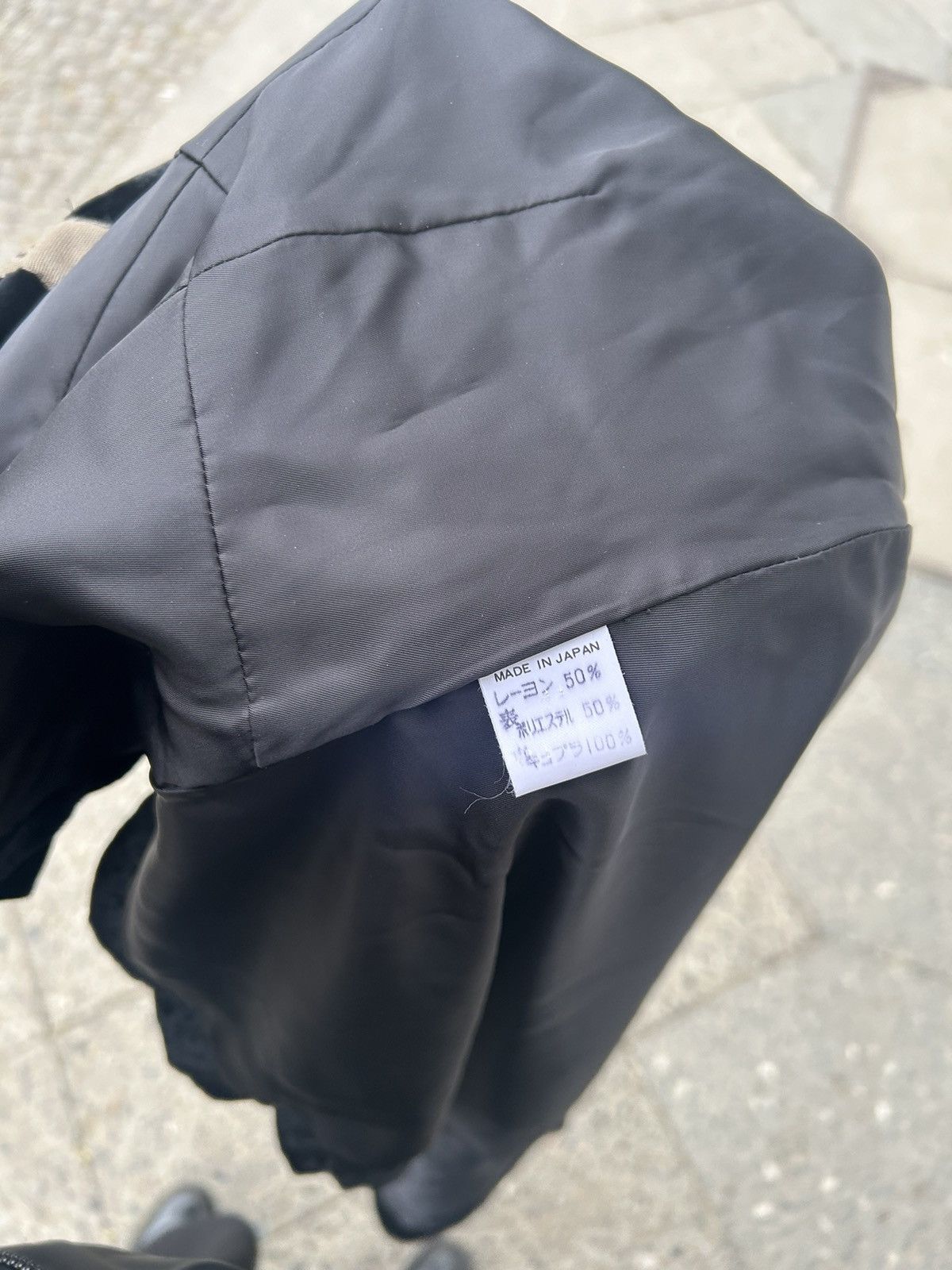 Yohji Yamamoto Rare Vintage Y’s Yohji Yamamoto Velvet Oversized Blazer Size 38S - 8 Thumbnail