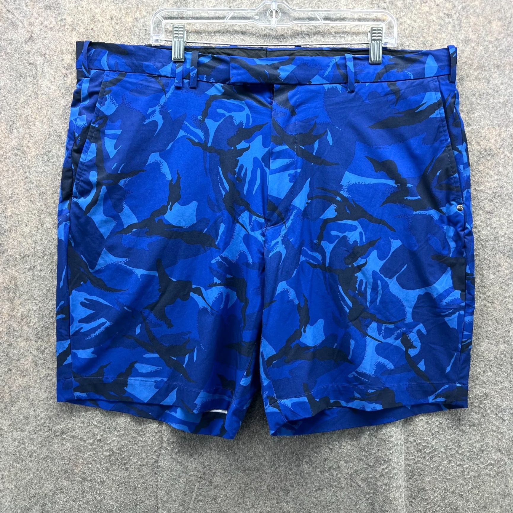 Ralph Lauren Ralph Lauren RLX Shorts Men 40 Blue Camo Performance Golf Activewear Athletic Shirt/Hoodie? Size US 40 / EU 56 - 2 Thumbnail