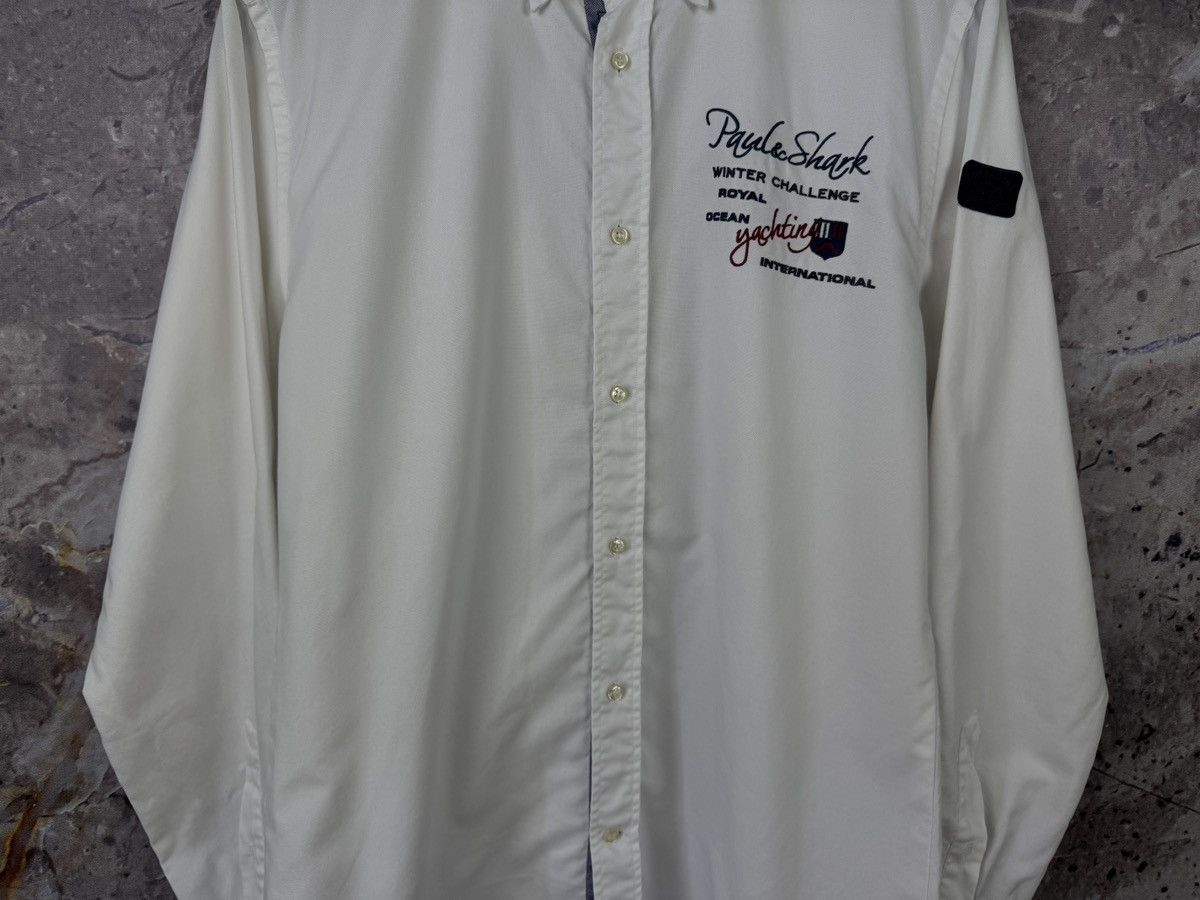 Paul & Shark Men’s Paul & Shark Long Sleeve Shirt Button Up Size 41 Size US L / EU 52-54 / 3 - 3 Thumbnail