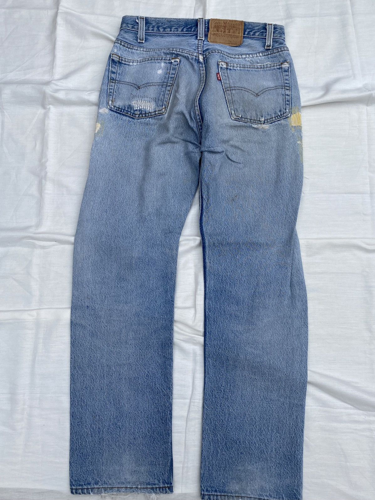 Japanese Brand × Levi's Vintage Clothing Levi's Patchwork Rare 28" Size US 28 / EU 44 - 2 Thumbnail