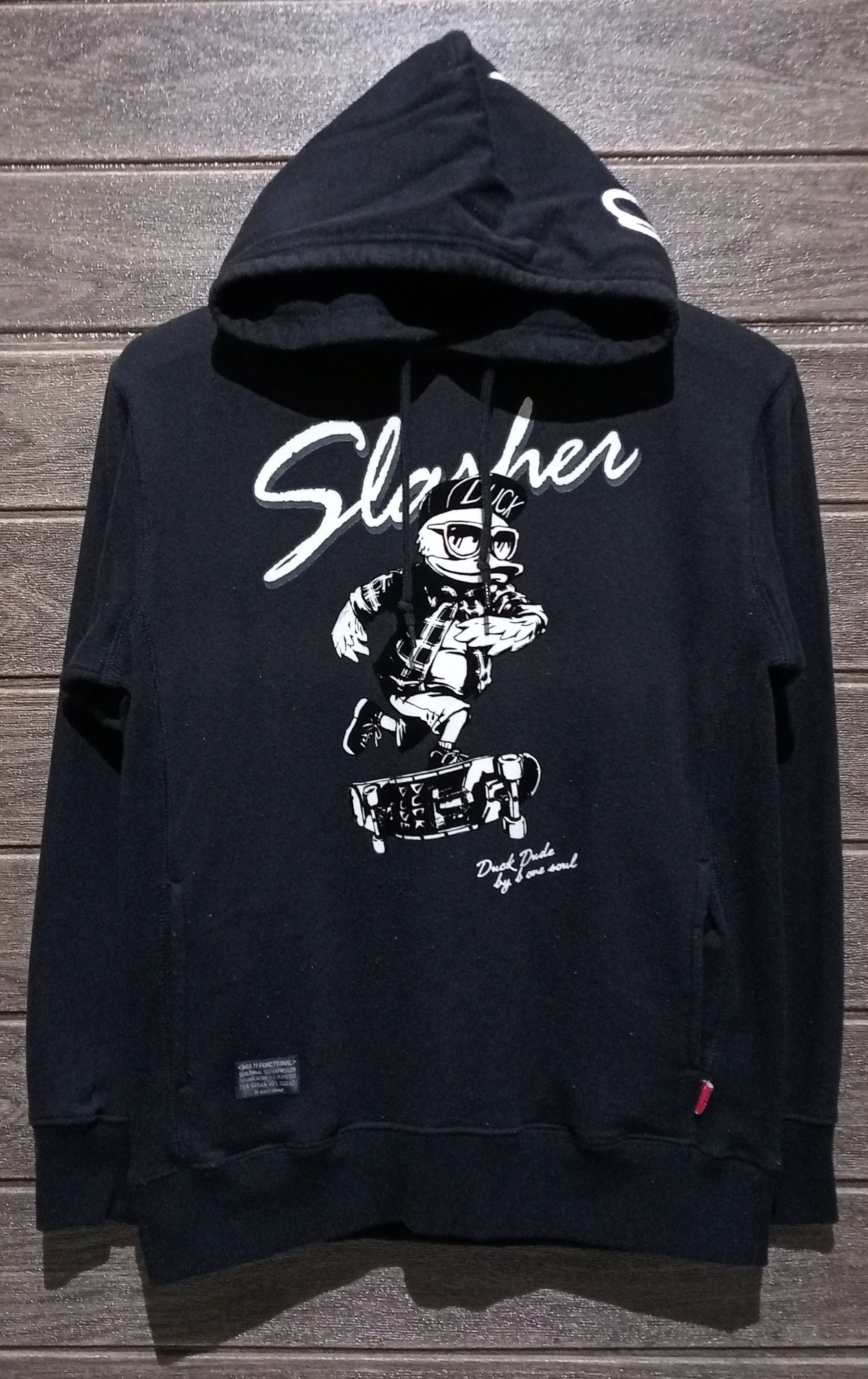 Welcome Skateboards Vintage Duck Dude by B One Soul Pullover Hoodie Size US M / EU 48-50 / 2 - 1 Thumbnail