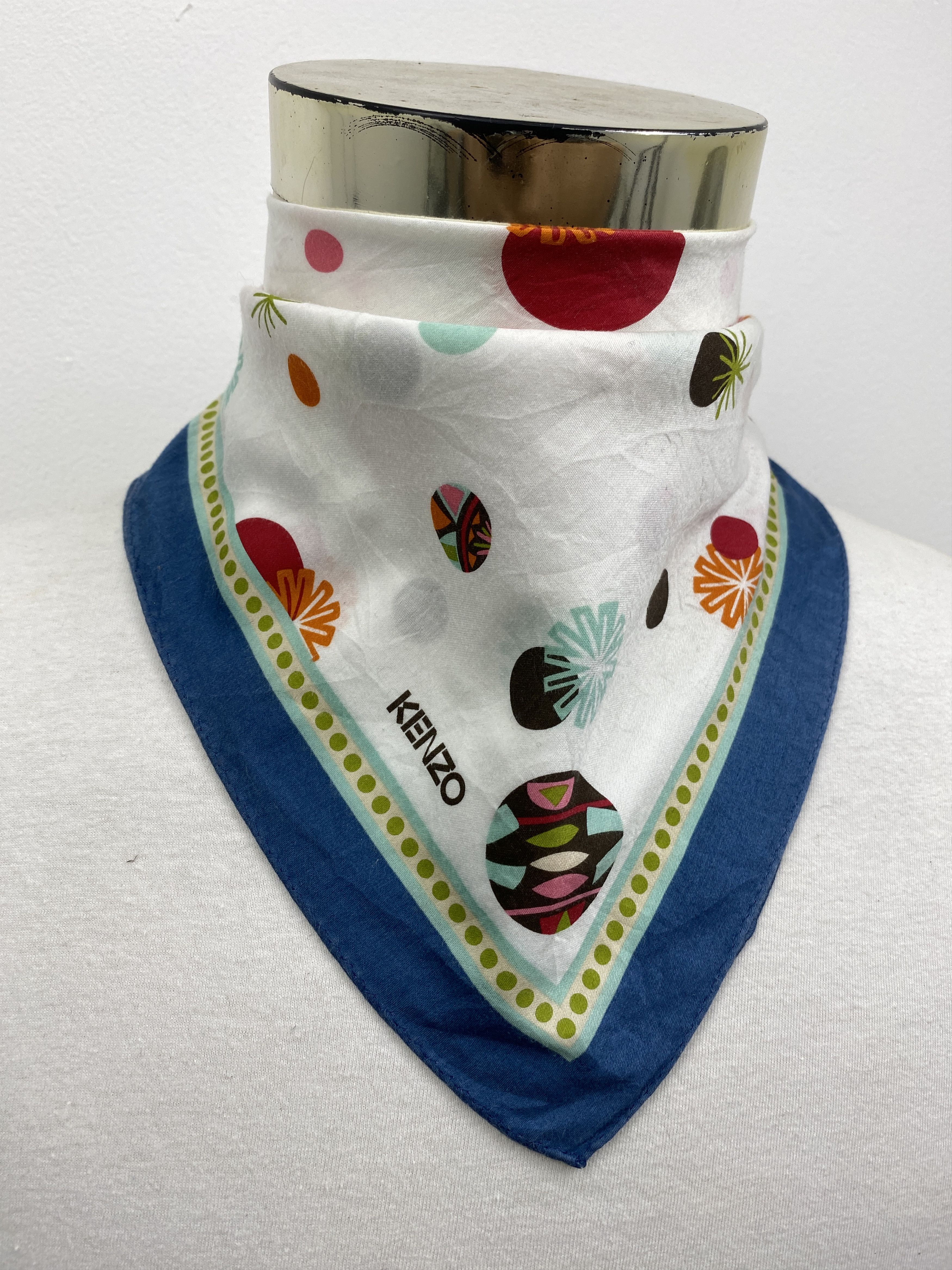 Kenzo Vintage Kenzo Handkerchief Neckerchief HKC0366 Size ONE SIZE - 2 Thumbnail