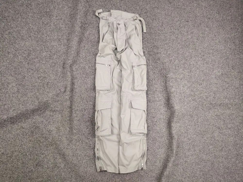 If Six Was Nine Baggy Zip Cargo If Six Was Nine Style Parachute Y2K Pants Size US 31 - 1 Thumbnail