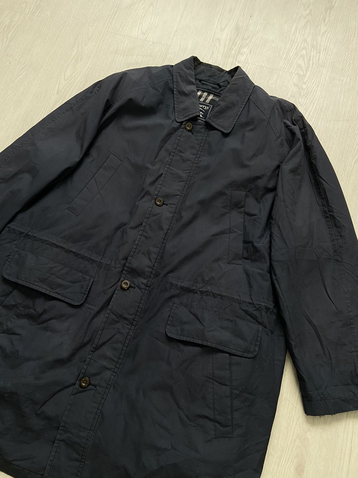 Burberry × Vintage Vintage Burberry’s Nova Checked Trench Coat Jacket Size US XL / EU 56 / 4 - 2 Thumbnail