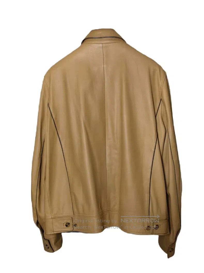 Brioni Brioni Leather jacket Size US XL / EU 56 / 4 - 4 Thumbnail