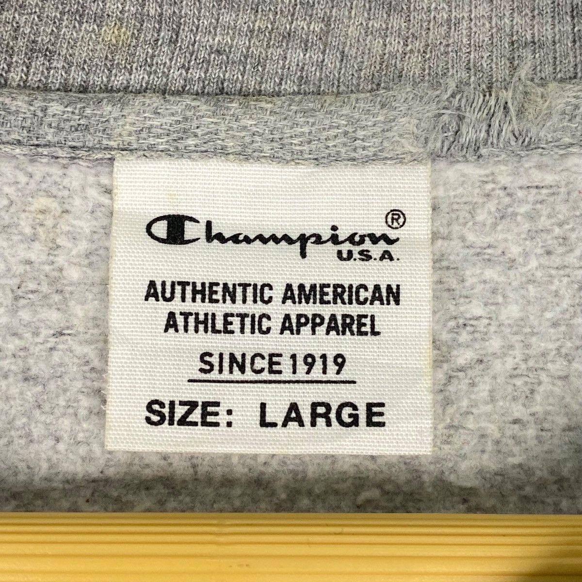 Champion × Vintage Vintage Campions U.S.A Crewneck Sweatshirt Size US L / EU 52-54 / 3 - 7 Thumbnail