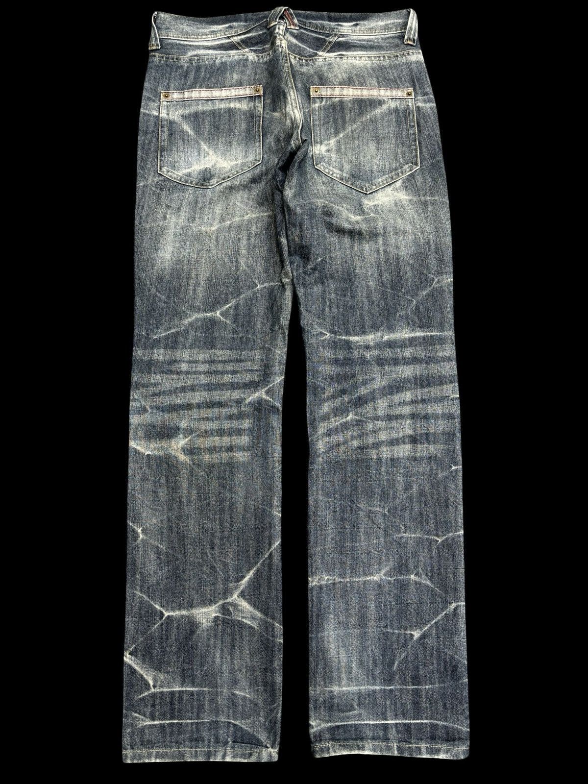 Seditionaries 💥Crazy Fades Superubis Valetta Mild Denim F565 Size US 32 / EU 48 - 2 Thumbnail