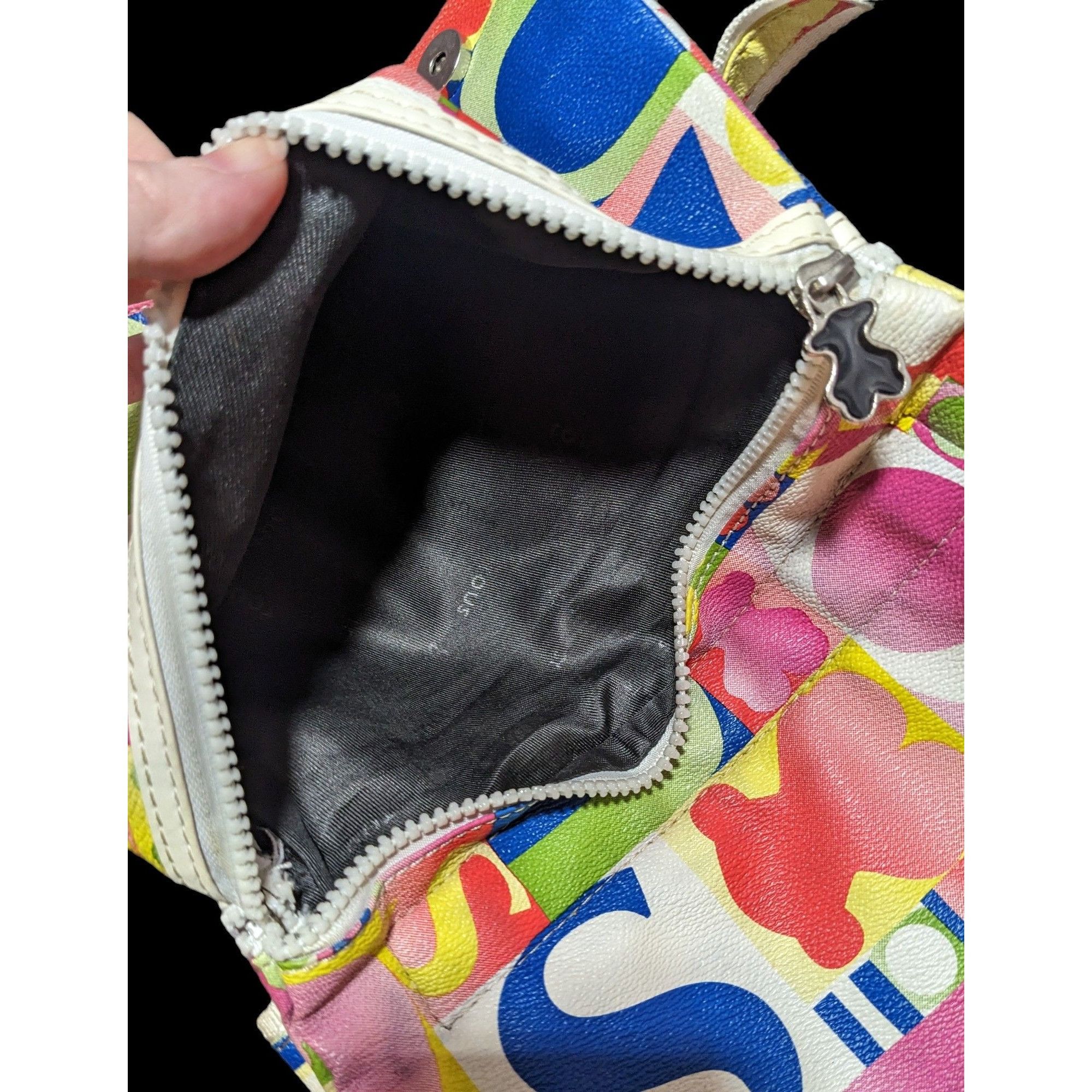 TOUS Tous Fold Over Zip Rainbow Crossbody Bag Size ONE SIZE - 10 Thumbnail