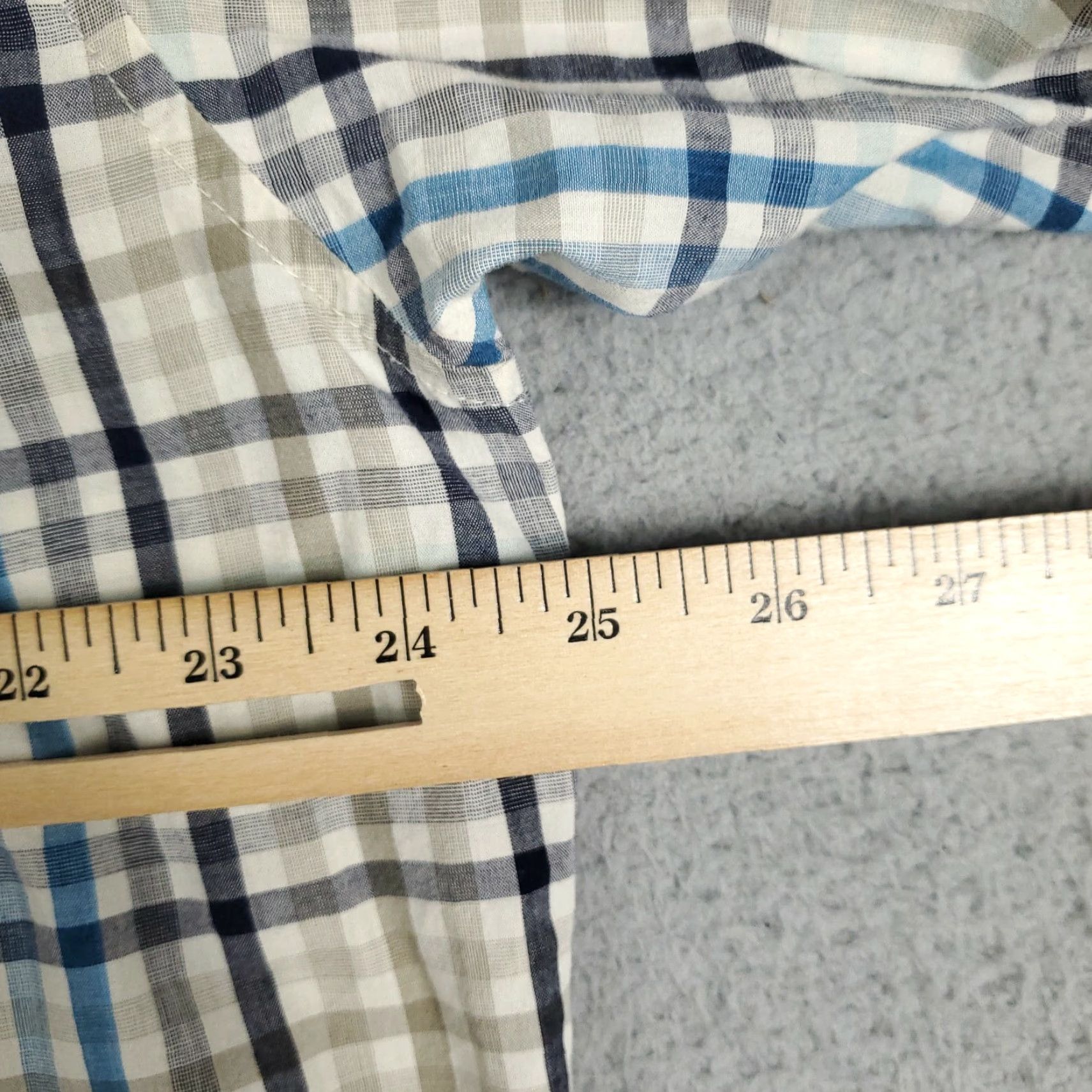 Vintage Woolrich Button-Up Shirt Beige Check Long Sleeve Cotton 2XL Regular Mens Casual Pocketed, Vintage? (If not vintage: omit) Size US XXL / EU 58 / 5 - 5 Thumbnail