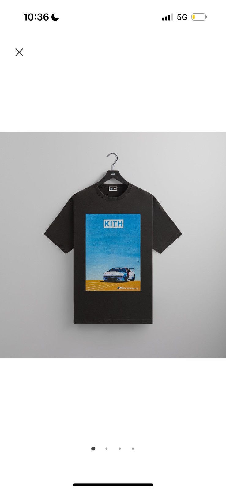 Kith KITH BMW Retro Vintage tee black Size US L / EU 52-54 / 3 - 1 Thumbnail