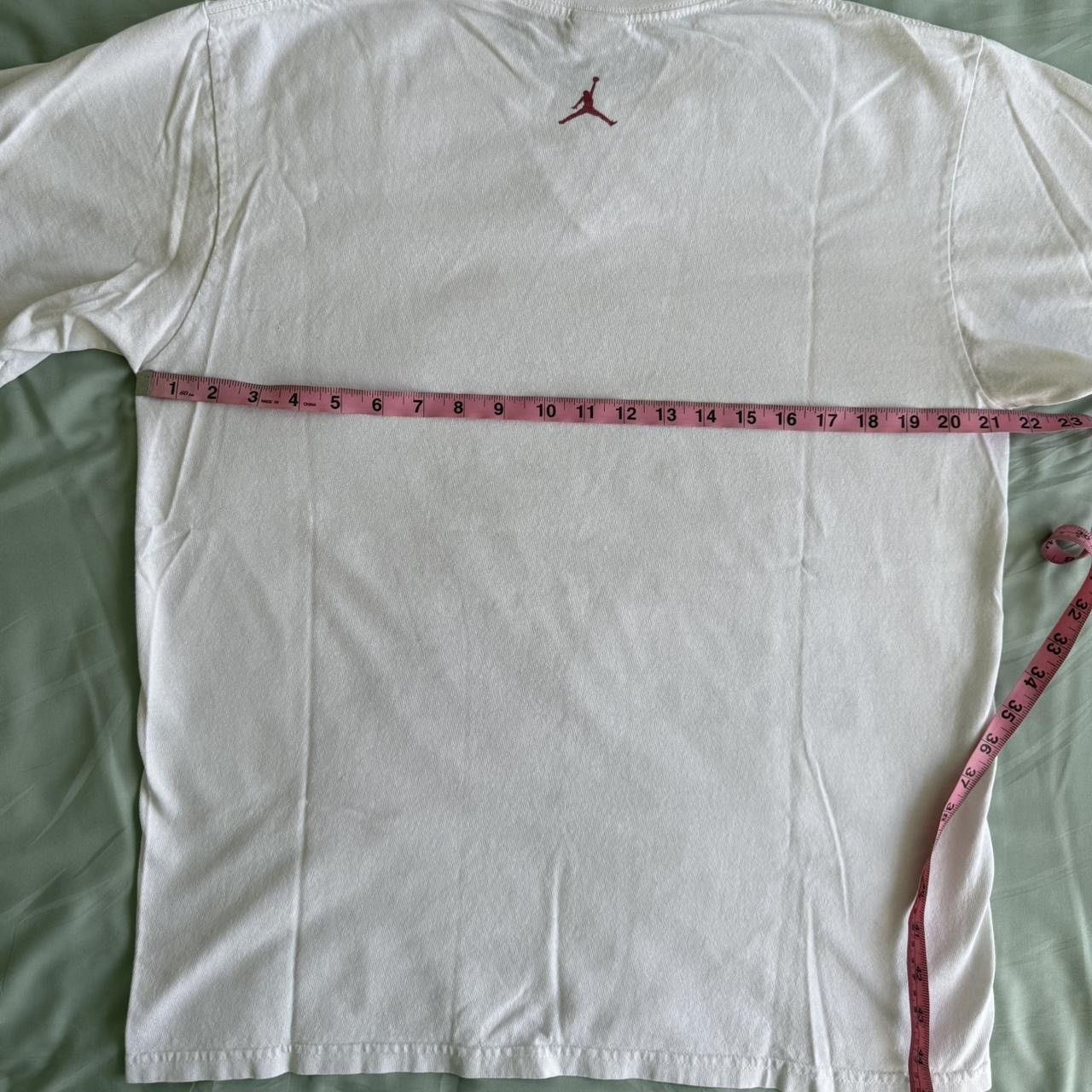 Jordan Brand Retro Y2k Air Jordan brand white Jumpman t-shirt Large Size US L / EU 52-54 / 3 - 6 Thumbnail