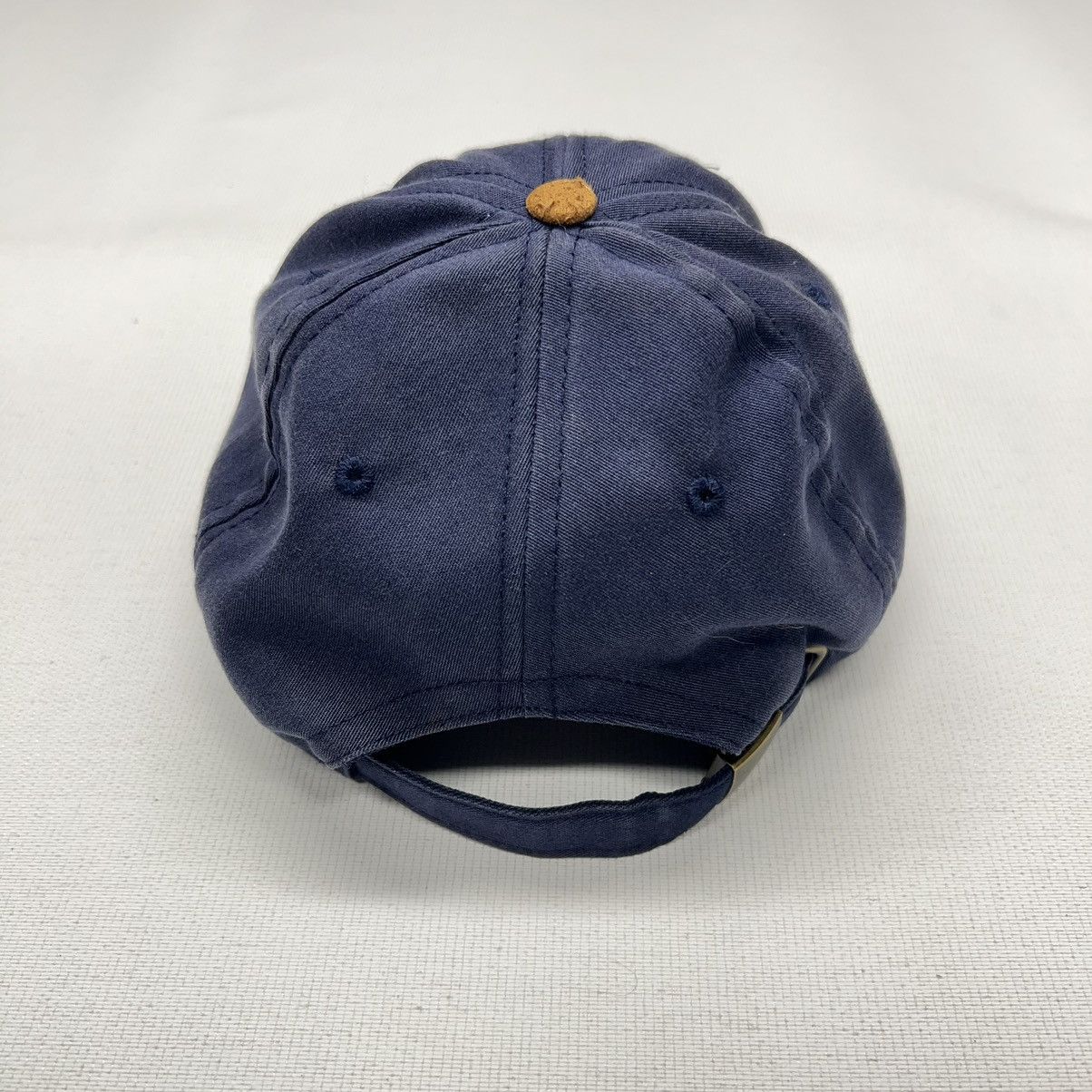 Vintage VTG NJ Turnpike Hat Cap Blue New Jersey Logo Retro Suede Size ONE SIZE - 7 Thumbnail