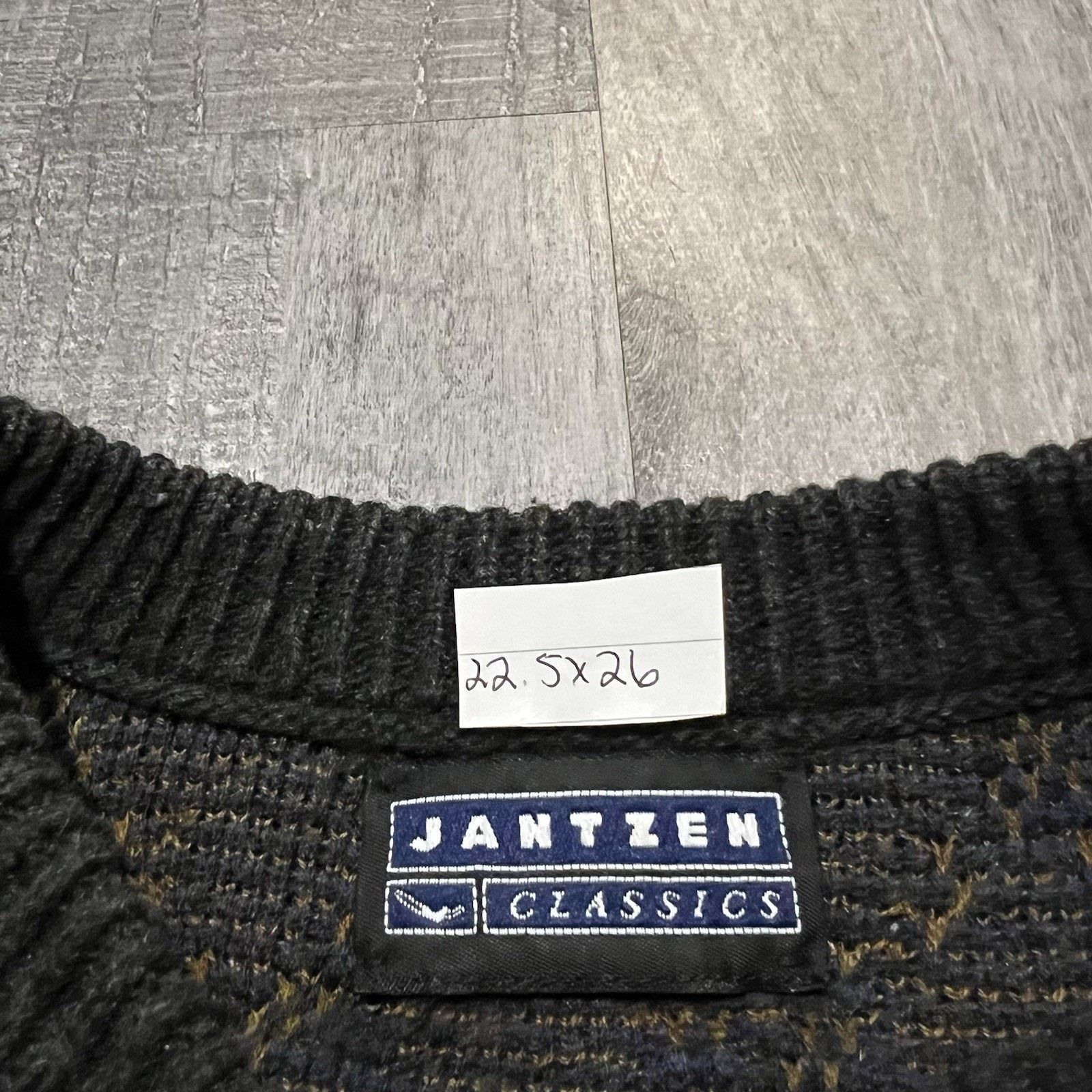 Jantzen VTG Jantzen Classic Argyle Knit Mens Preppy Golf Sweater Size US L / EU 52-54 / 3 - 4 Thumbnail