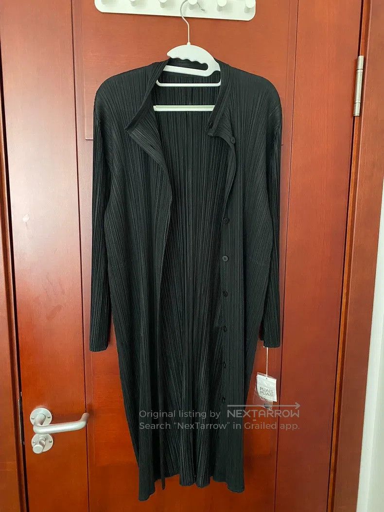 Issey Miyake Issey Miyake Stand Collar Trench Coat Black Size XL / US 12-14 / IT 48-50 - 4 Thumbnail