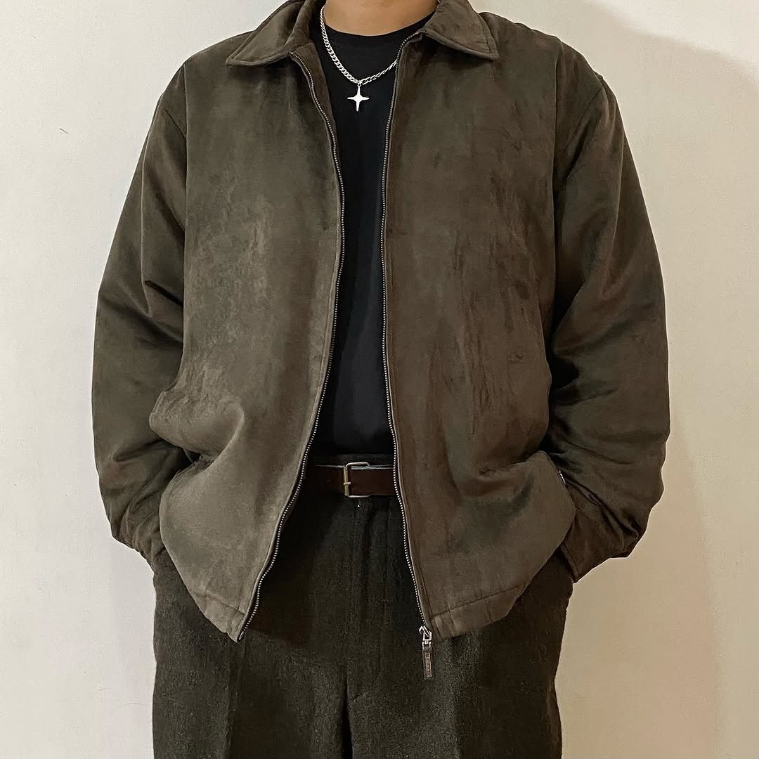 Other TBUC BOXY SUEDE WORK JACKET Size US XL / EU 56 / 4 - 7 Thumbnail