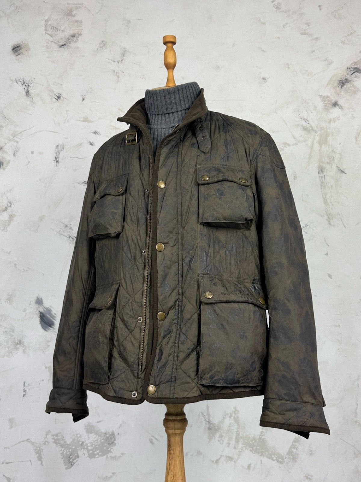 Barbour Custom Barbour Chukka Quilted Jacket Size L Size US L / EU 52-54 / 3 - 1 Thumbnail