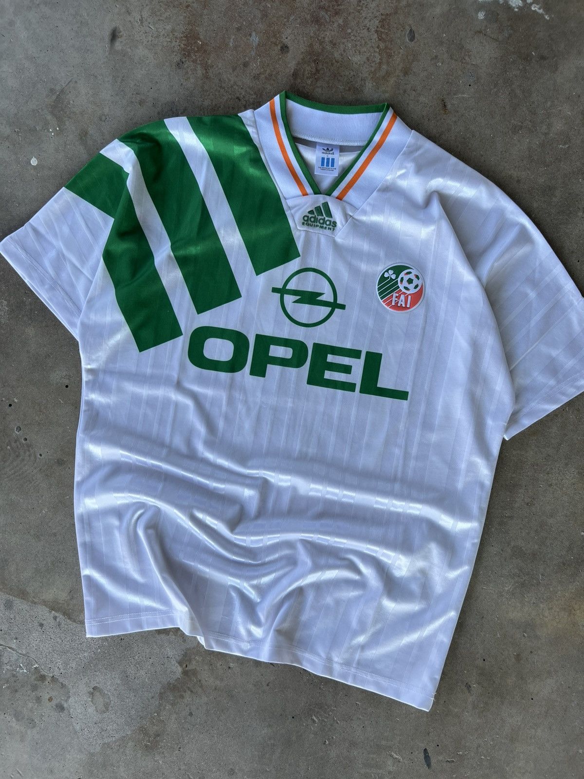 Vintage Vintage Adidas Ireland 🇮🇪 National Soccer Futbol Jersey Kit Size US L / EU 52-54 / 3 - 1 Thumbnail