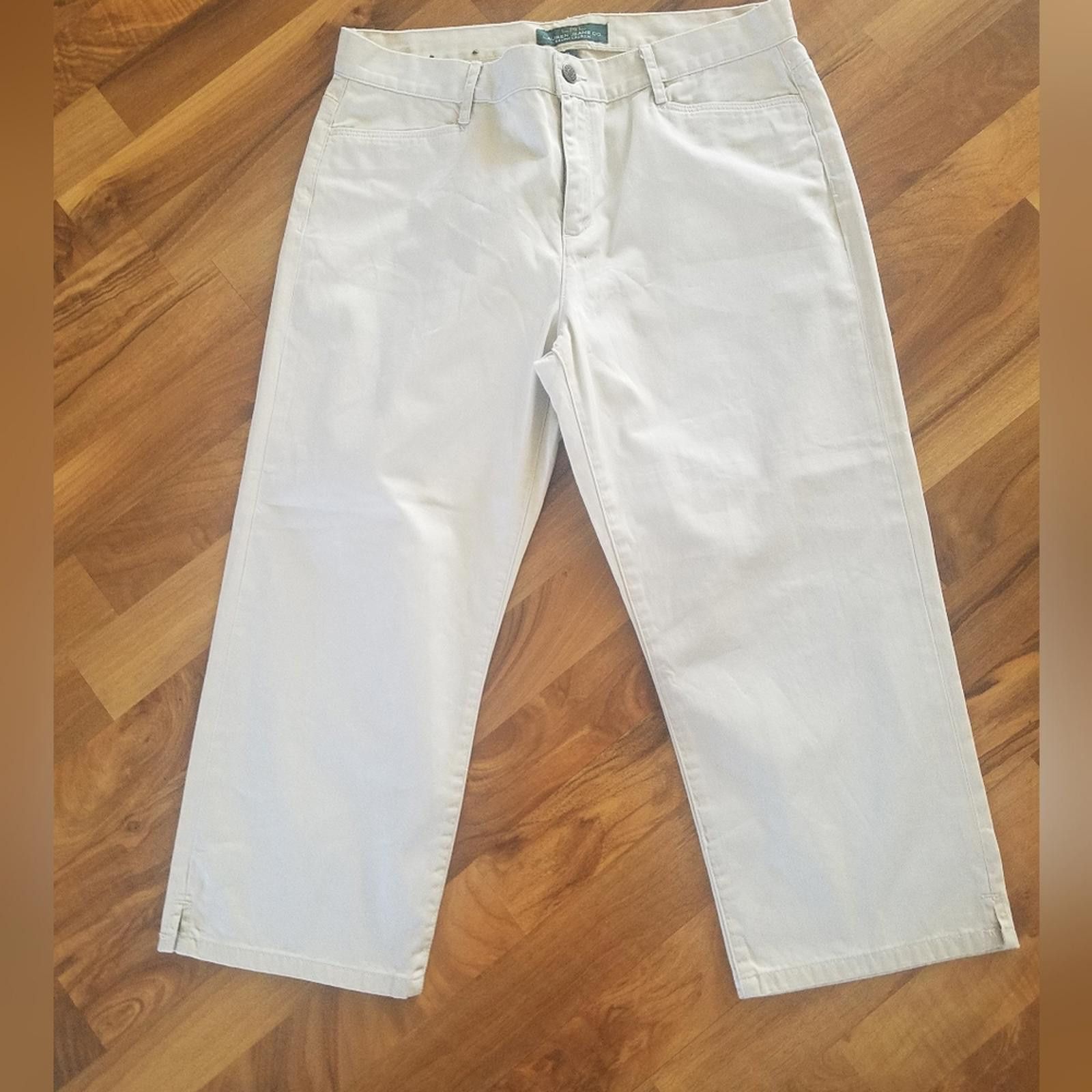 Polo Ralph Lauren LRL Ralph Lauren Cropped Pants Size 10 Size 32" / US 10 / IT 46 - 2 Thumbnail