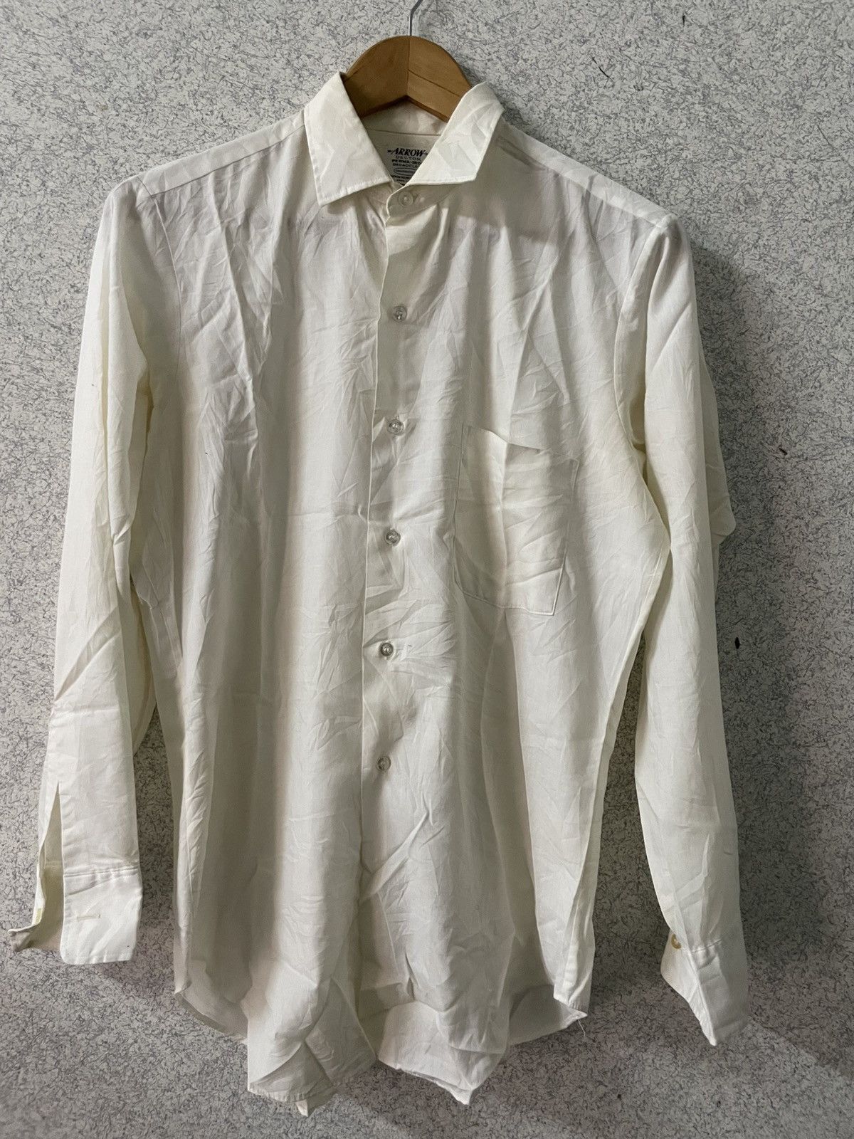 Arrow × Vintage True Vintage Shirt Mens 50s Sanforized Workshir Size US L / EU 52-54 / 3 - 1 Thumbnail