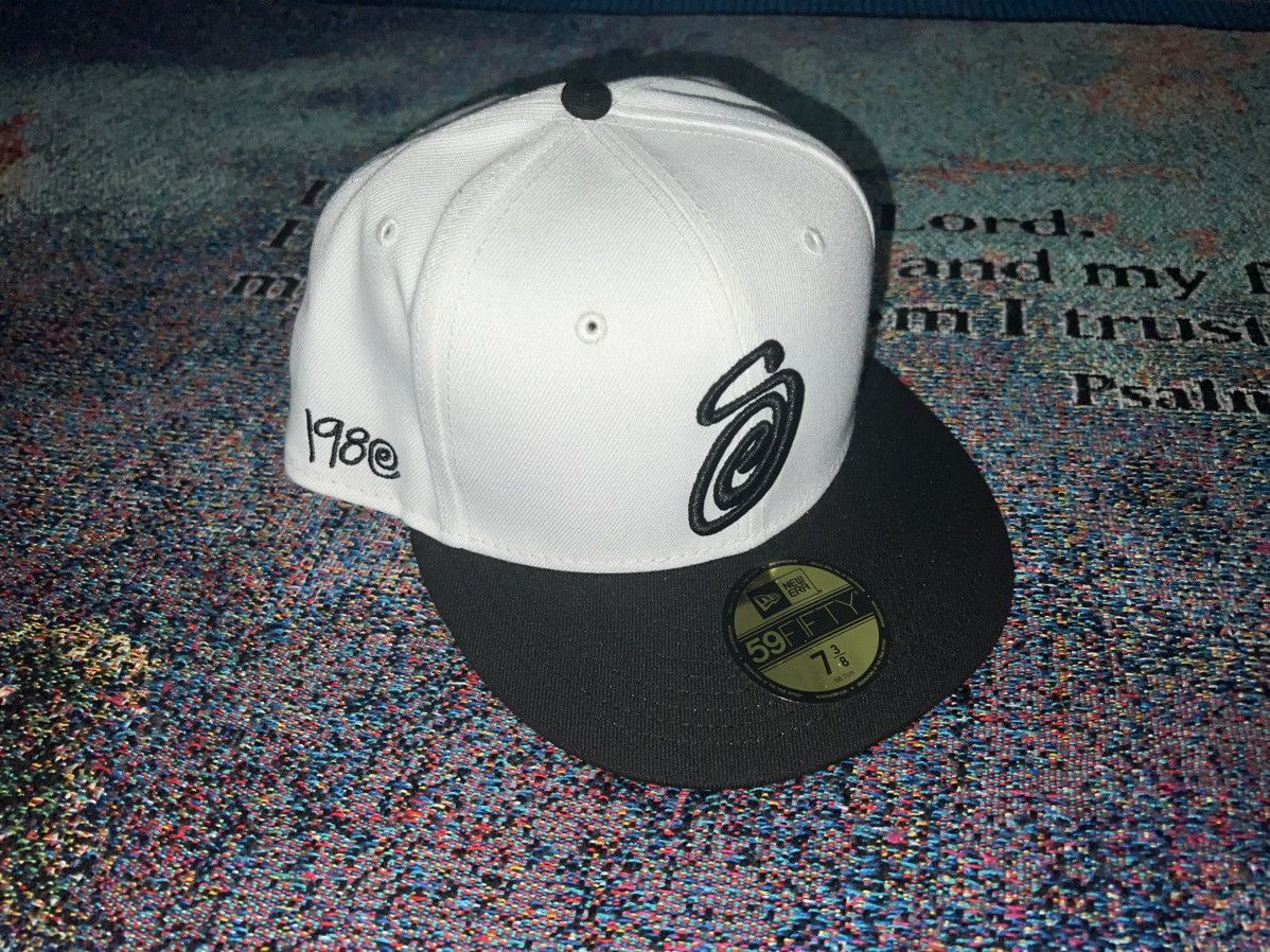 New Era × Stussy Stussy Curly S 59Fifty Cap 7 3/8 | Grailed