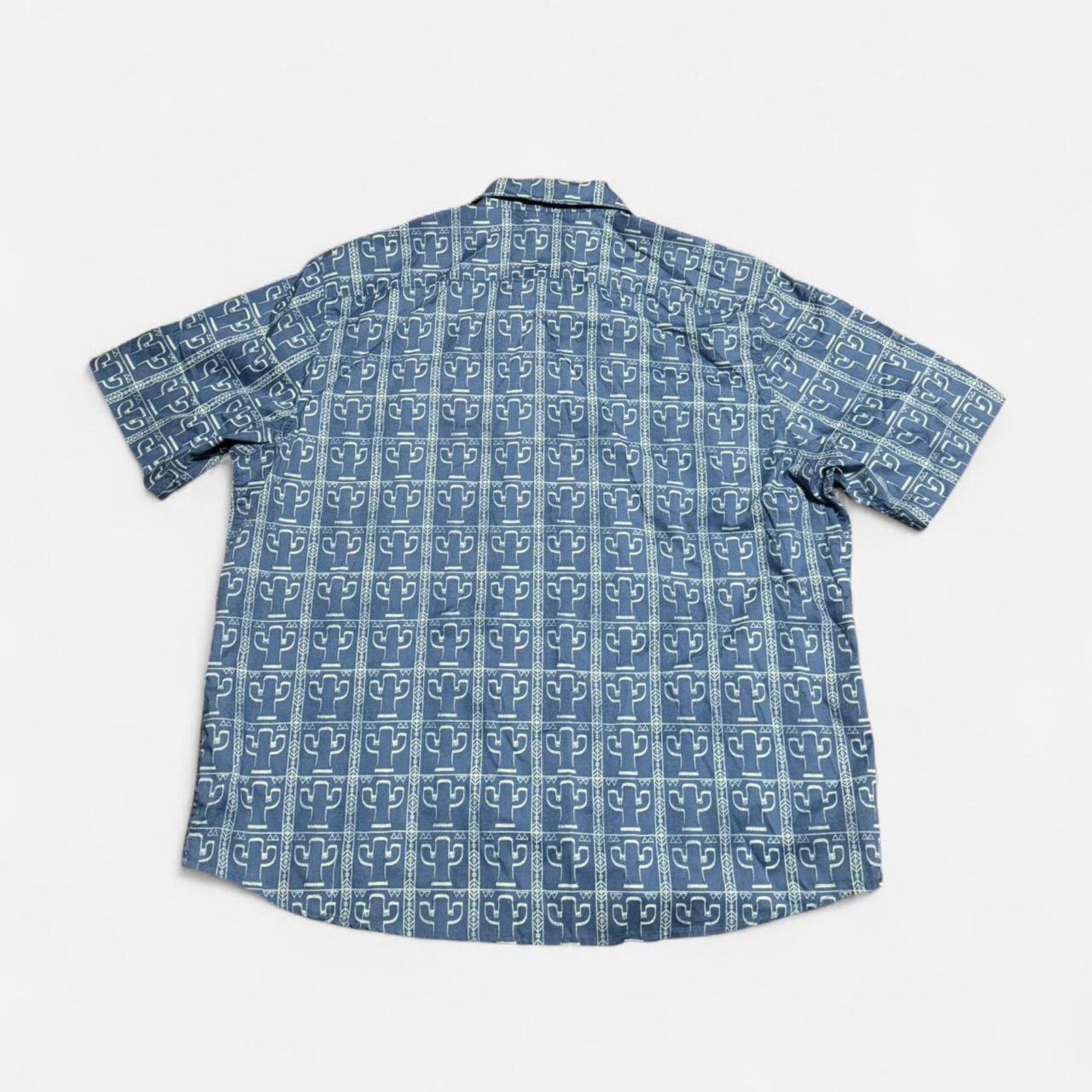Wrangler Wrangler with cactus design XXL size button up long sleeve Size US XXL / EU 58 / 5 - 2 Thumbnail