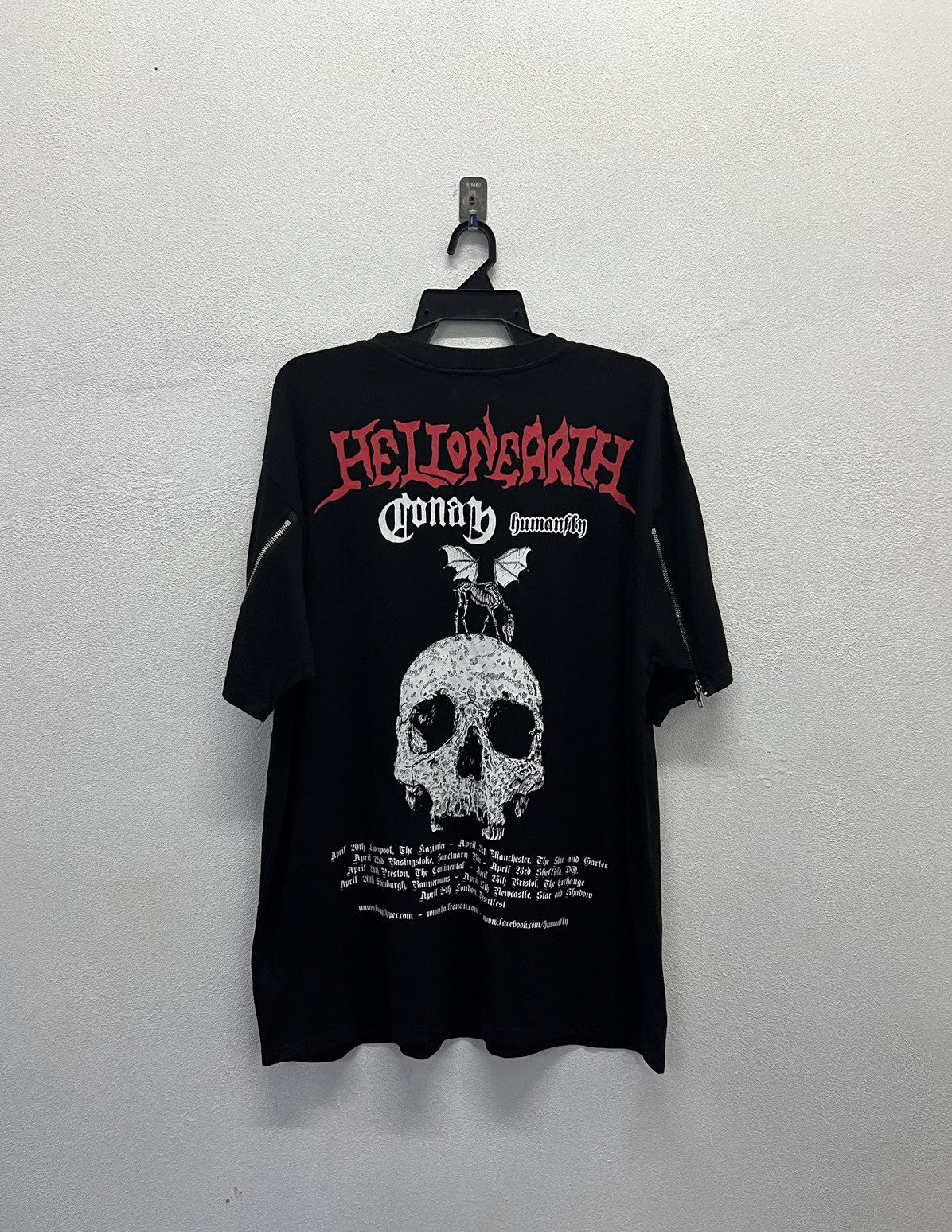If Six Was Nine × Japanese Brand VINTAGE HELL ON EARTH SHIRT Size US XL / EU 56 / 4 - 1 Thumbnail